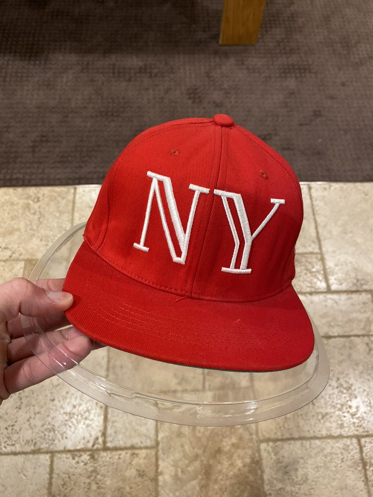 40oz NYC 40 oz Van NY Red Snapback Hat Size ONE SIZE - 6 Thumbnail