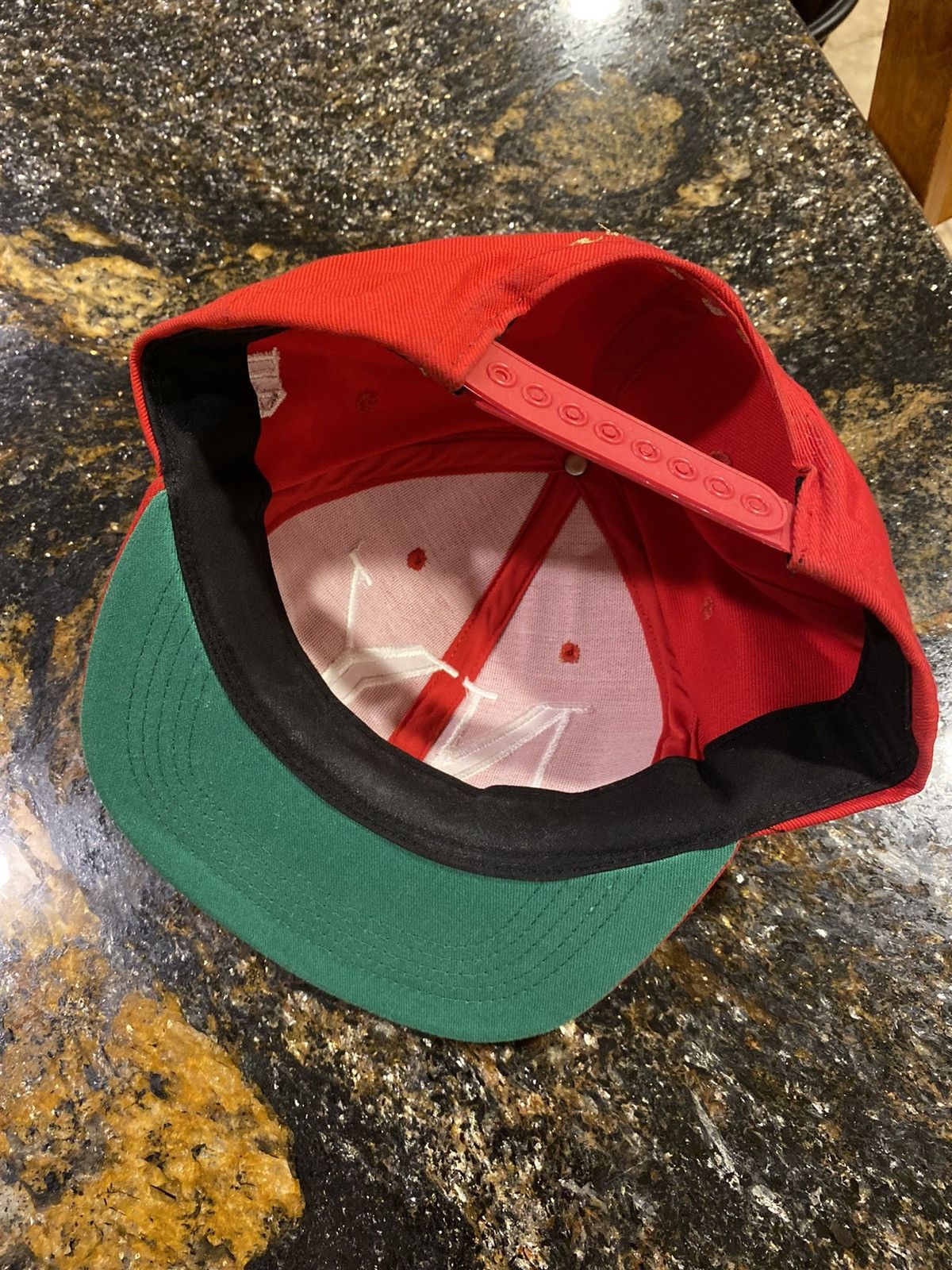 40oz NYC 40 oz Van NY Red Snapback Hat Size ONE SIZE - 5 Thumbnail