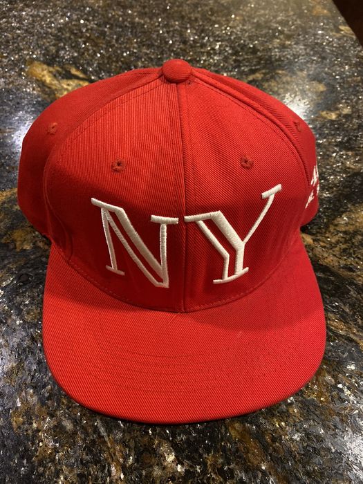 40oz NYC 40 oz Van NY Red Snapback Hat | Grailed