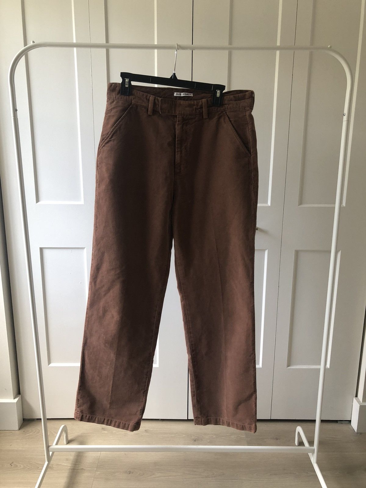 Our Legacy Brushed Moleskin trousers Size US 33 - 1 Thumbnail
