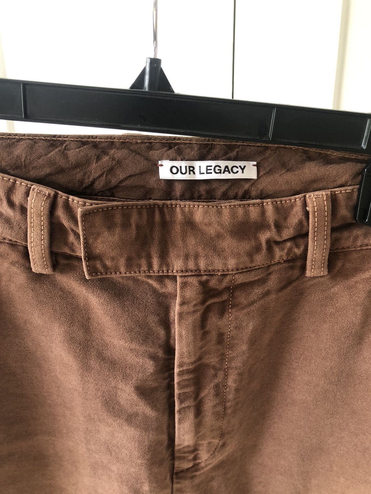 Our Legacy Brushed Moleskin trousers Size US 33 - 5 Thumbnail