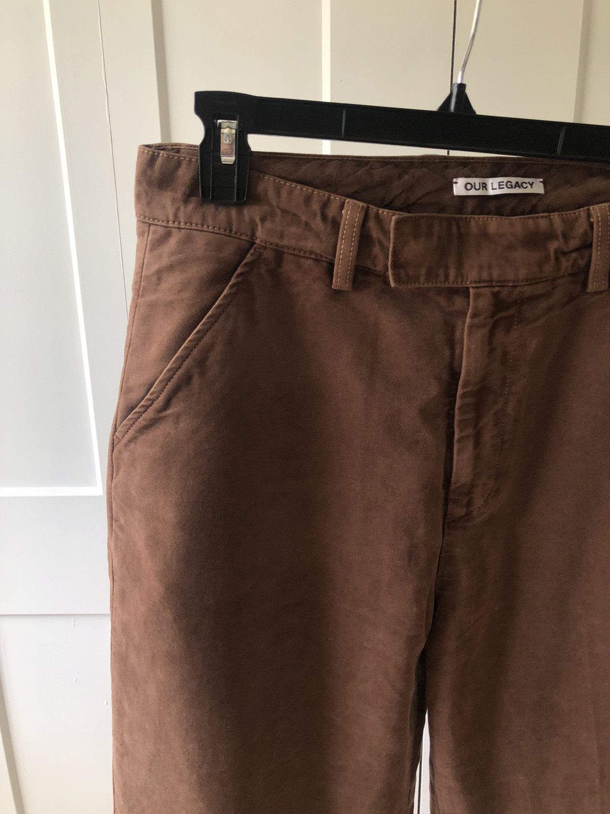 Our Legacy Brushed Moleskin trousers Size US 33 - 2 Thumbnail