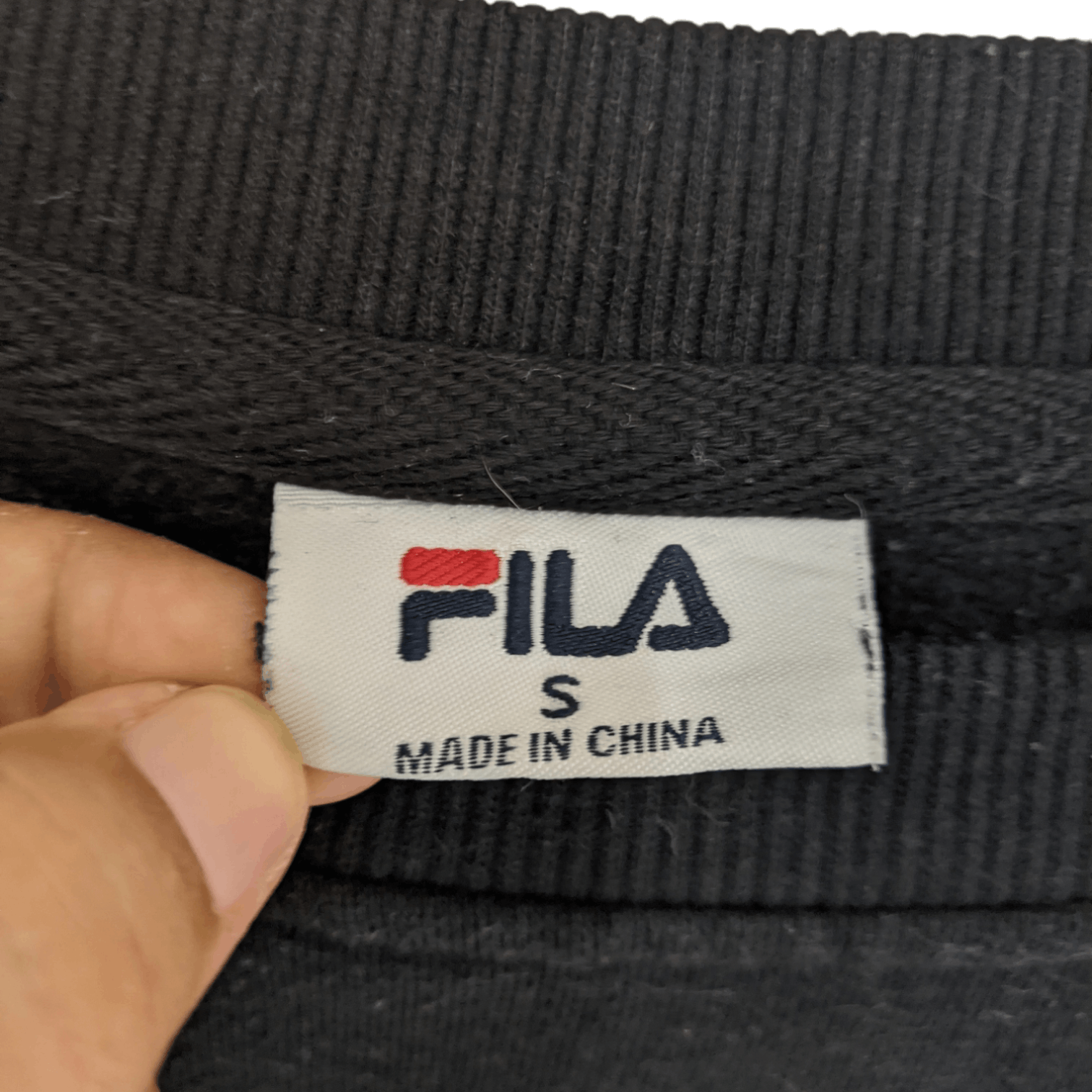 Fila FILA Big Spell Out Logo Jumper Sweatshirt Size US S / EU 44-46 / 1 - 7 Thumbnail