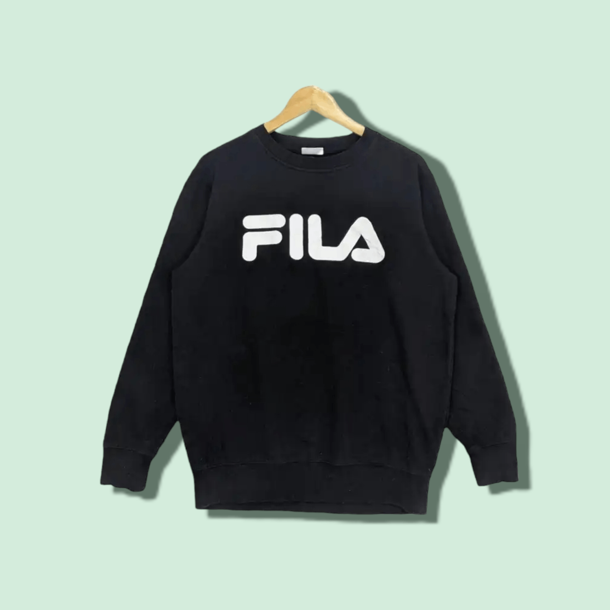 Fila FILA Big Spell Out Logo Jumper Sweatshirt Size US S / EU 44-46 / 1 - 1 Thumbnail