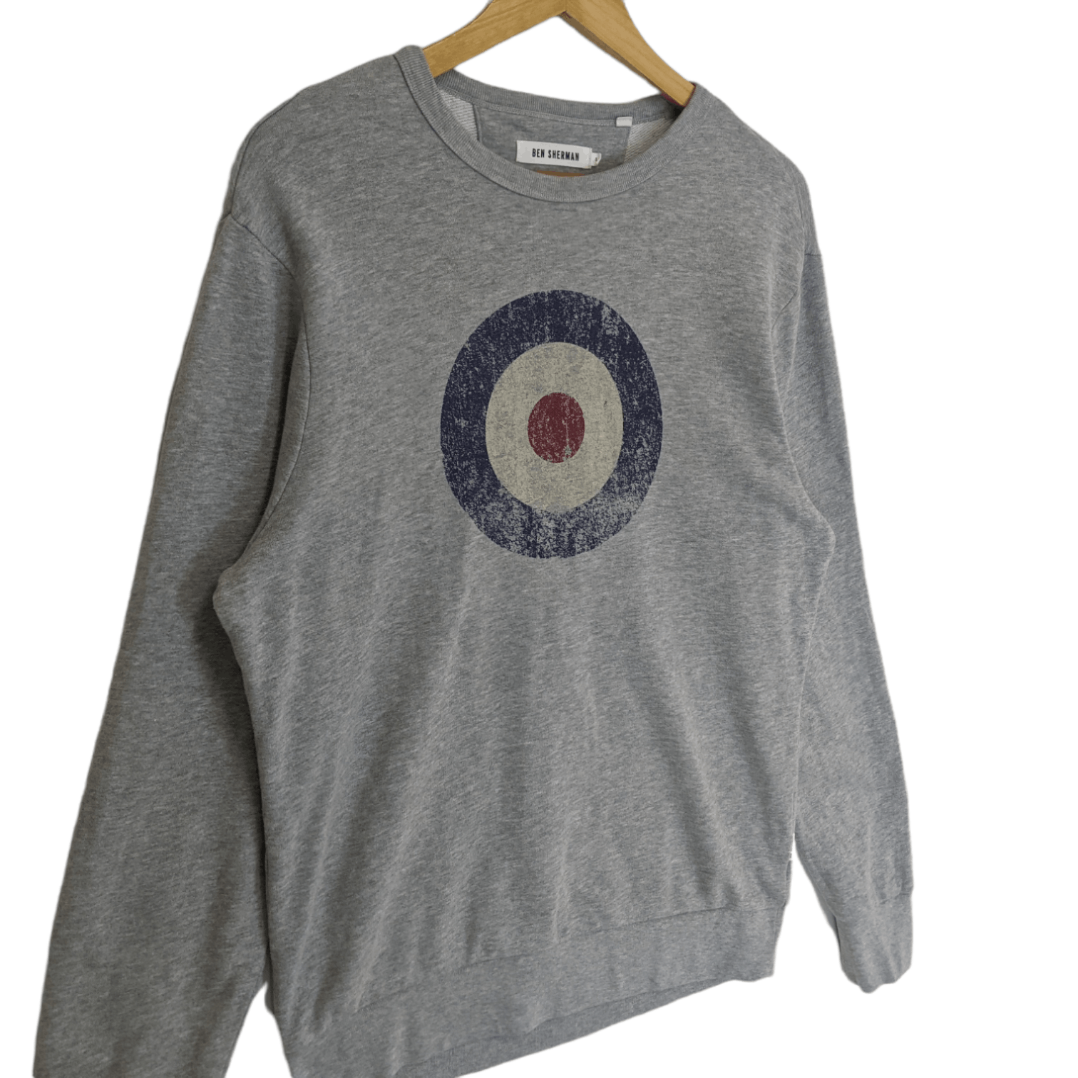 Ben Sherman BEN SHERMAN Fit Mod Big Logo Jumper Sweatshirt Size US S / EU 44-46 / 1 - 3 Thumbnail