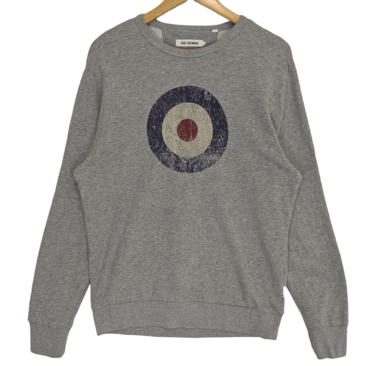 Ben Sherman BEN SHERMAN Fit Mod Big Logo Jumper Sweatshirt Size US S / EU 44-46 / 1 - 2 Thumbnail