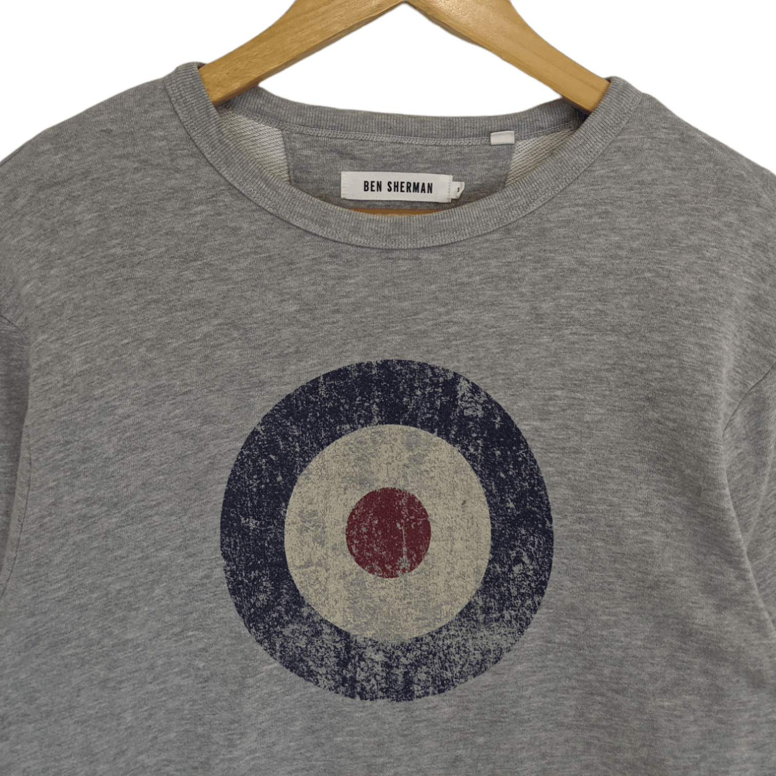 Ben Sherman BEN SHERMAN Fit Mod Big Logo Jumper Sweatshirt Size US S / EU 44-46 / 1 - 4 Thumbnail