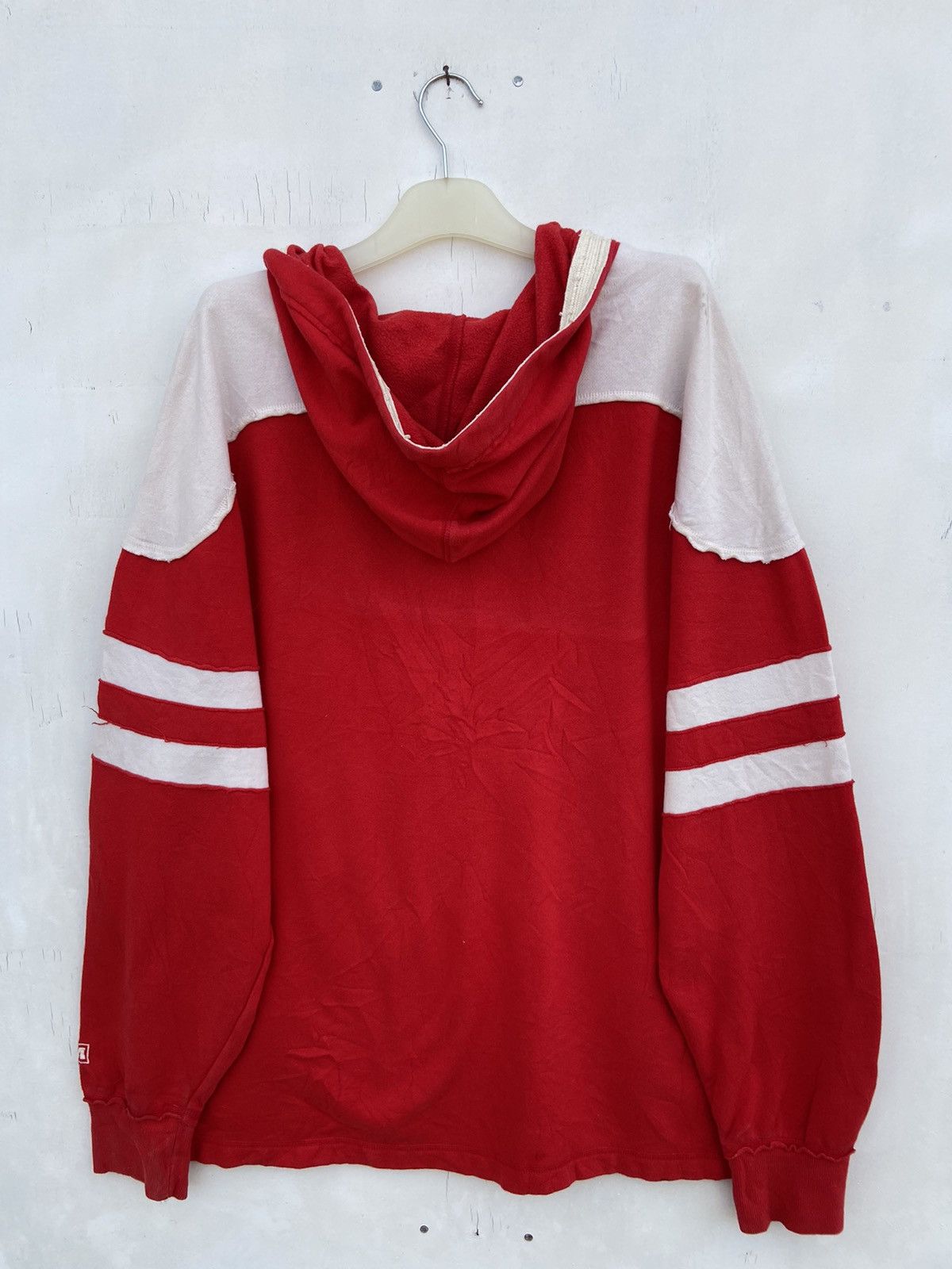 Japanese Brand DETROIT RED WING RARE DESIGN HOODIE X CCM Size US XL / EU 56 / 4 - 4 Thumbnail