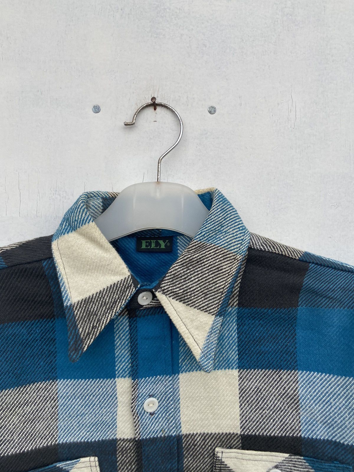 Japanese Brand Ely Flannel Shirt Size US M / EU 48-50 / 2 - 5 Thumbnail