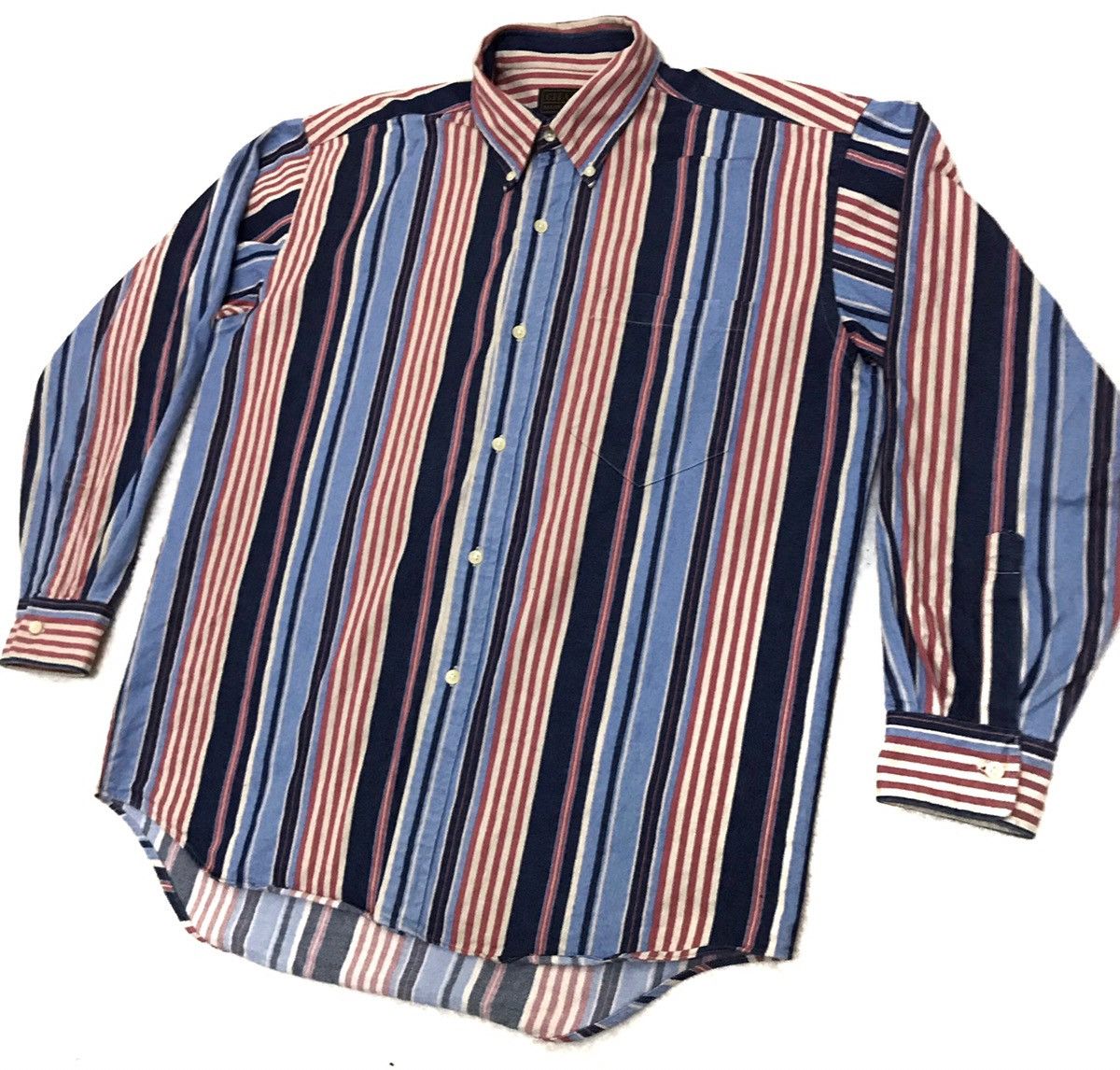 Chaps Ralph Lauren × Flannel × Vintage Vintage Chaps Ralph Lauren Classic Flannel Rare Design Size US L / EU 52-54 / 3 - 2 Thumbnail