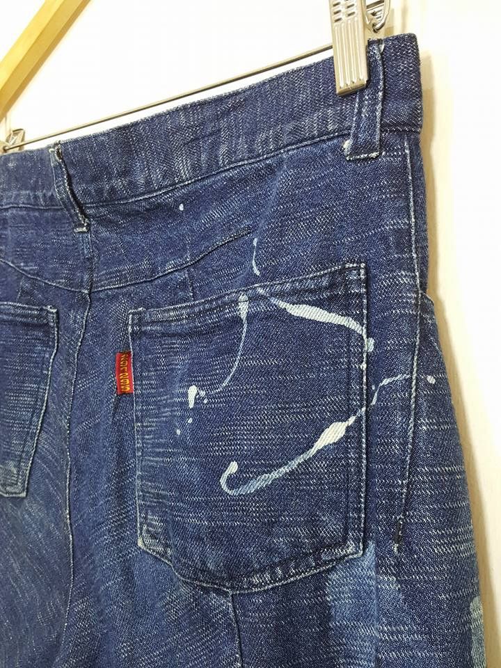 Designer × Japanese Brand 291295 = Homme Side Spellout Paint Engineered Curved Pant Size US 31 - 12 Thumbnail