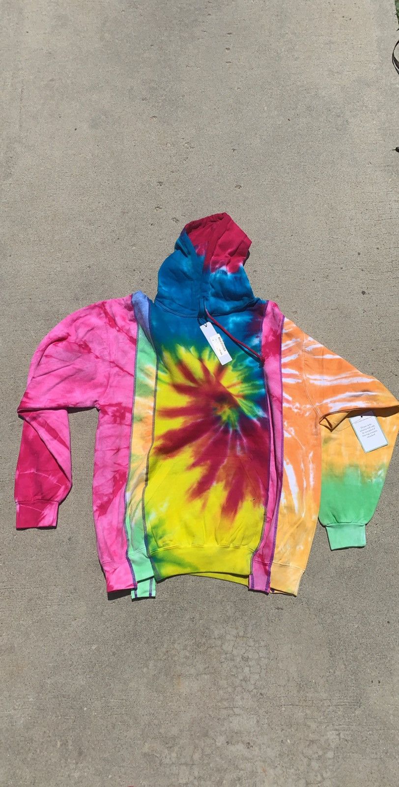 Rebuild by Needles 5 Cuts Hoody 再構築 パーカー Rebuild By Needles / 5 Cuts Hoody - B&W Mishmash