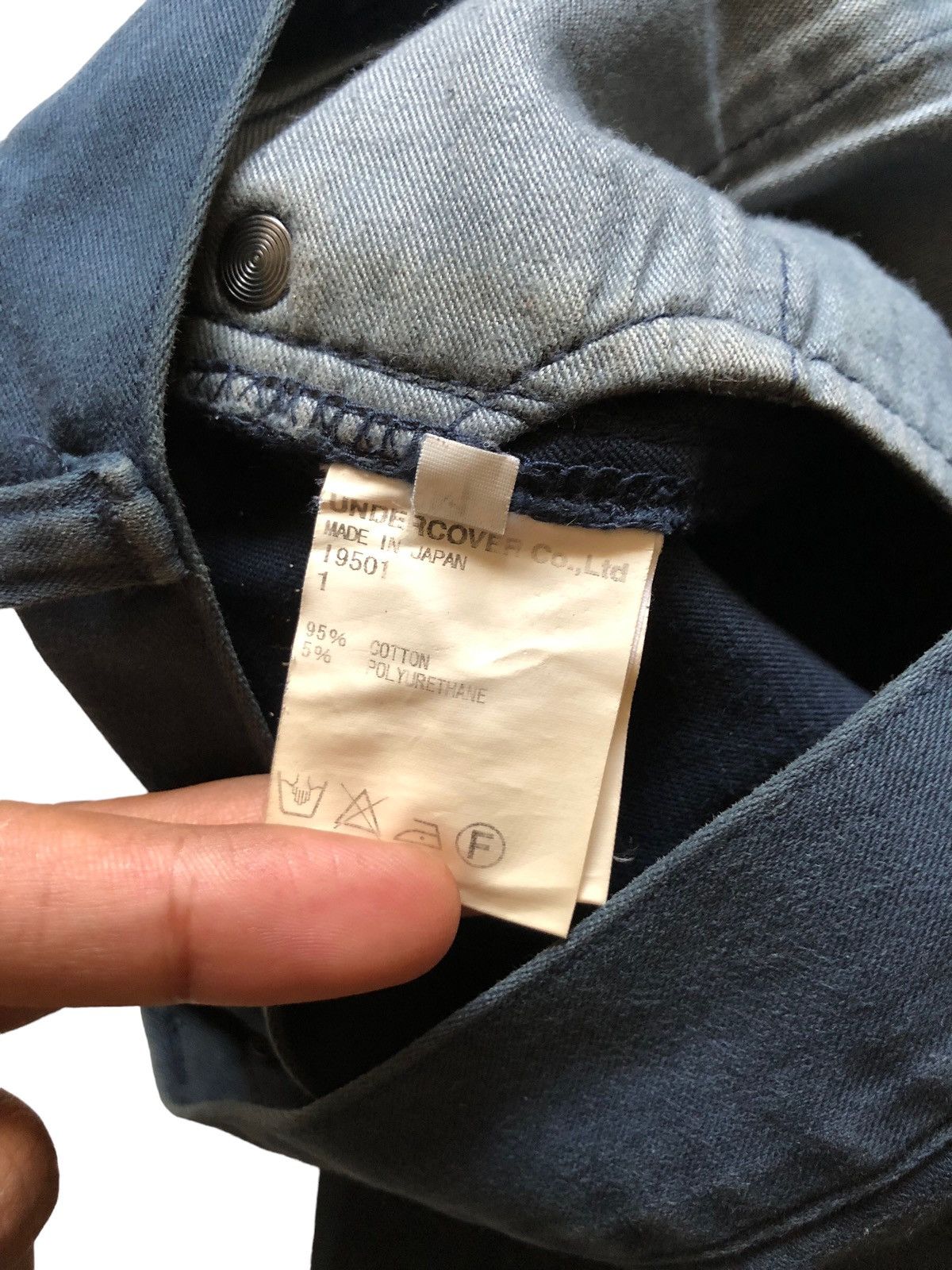 Undercover 2000s Undercover Lighting Bolt Jeans Size US 29 - 9 Thumbnail