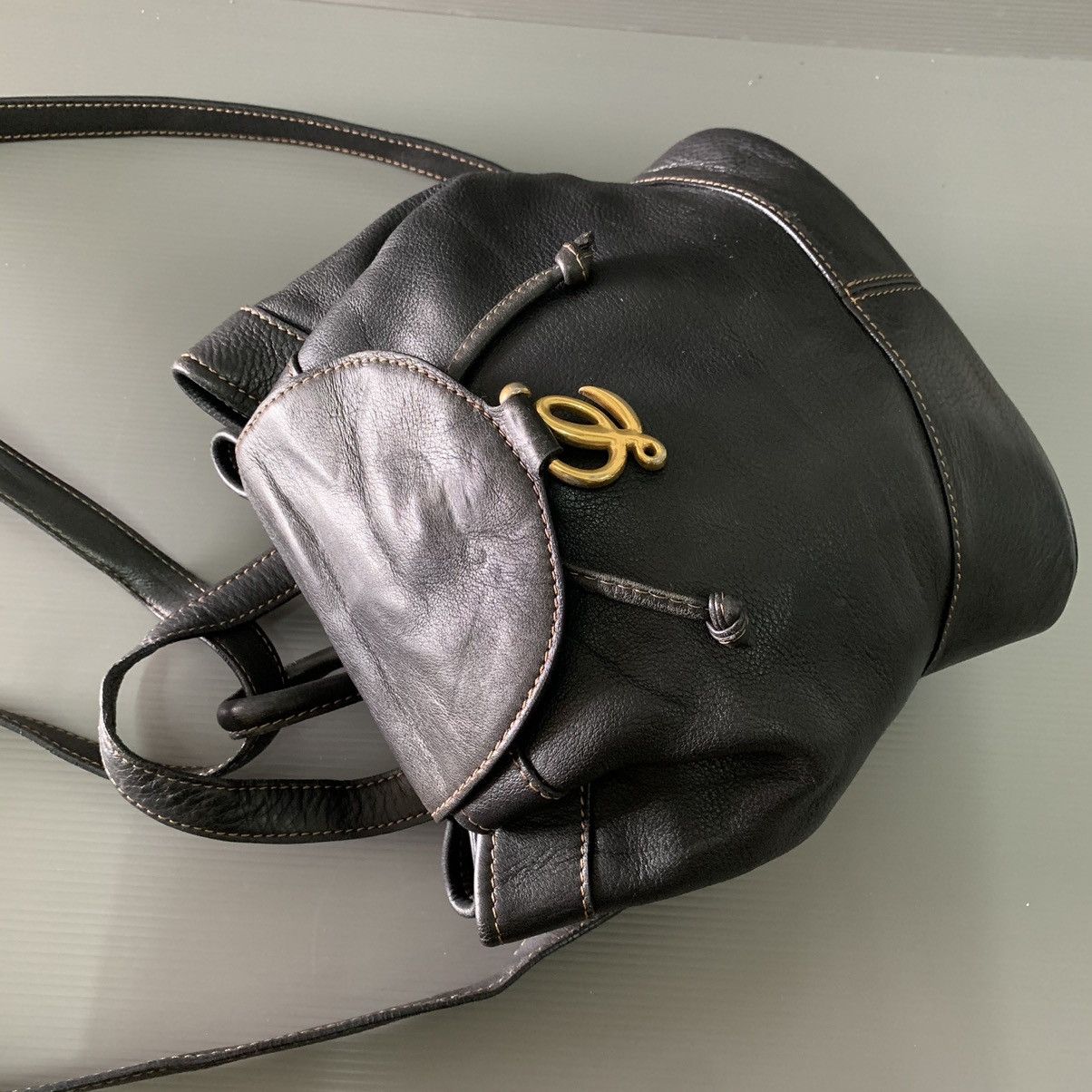 Loewe Loewe Leather Backpack/Slingbag Size ONE SIZE - 15 Thumbnail
