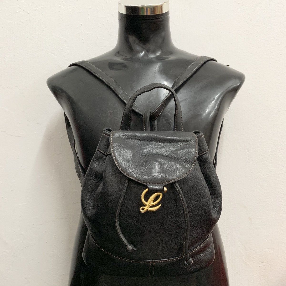 Loewe Loewe Leather Backpack/Slingbag Size ONE SIZE - 3 Thumbnail