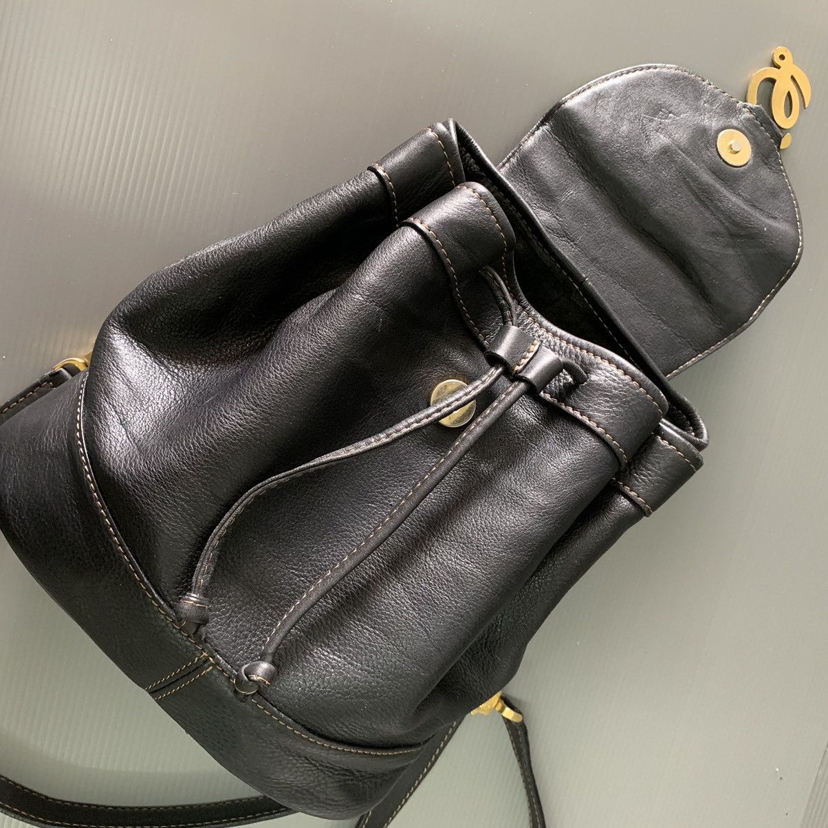 Loewe Loewe Leather Backpack/Slingbag Size ONE SIZE - 18 Thumbnail