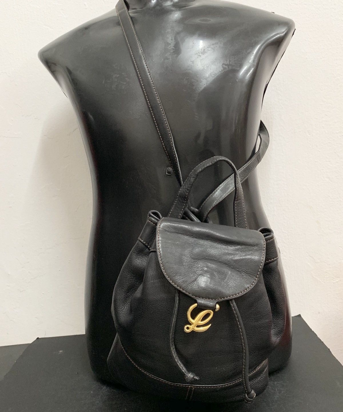 Loewe Loewe Leather Backpack/Slingbag Size ONE SIZE - 4 Thumbnail