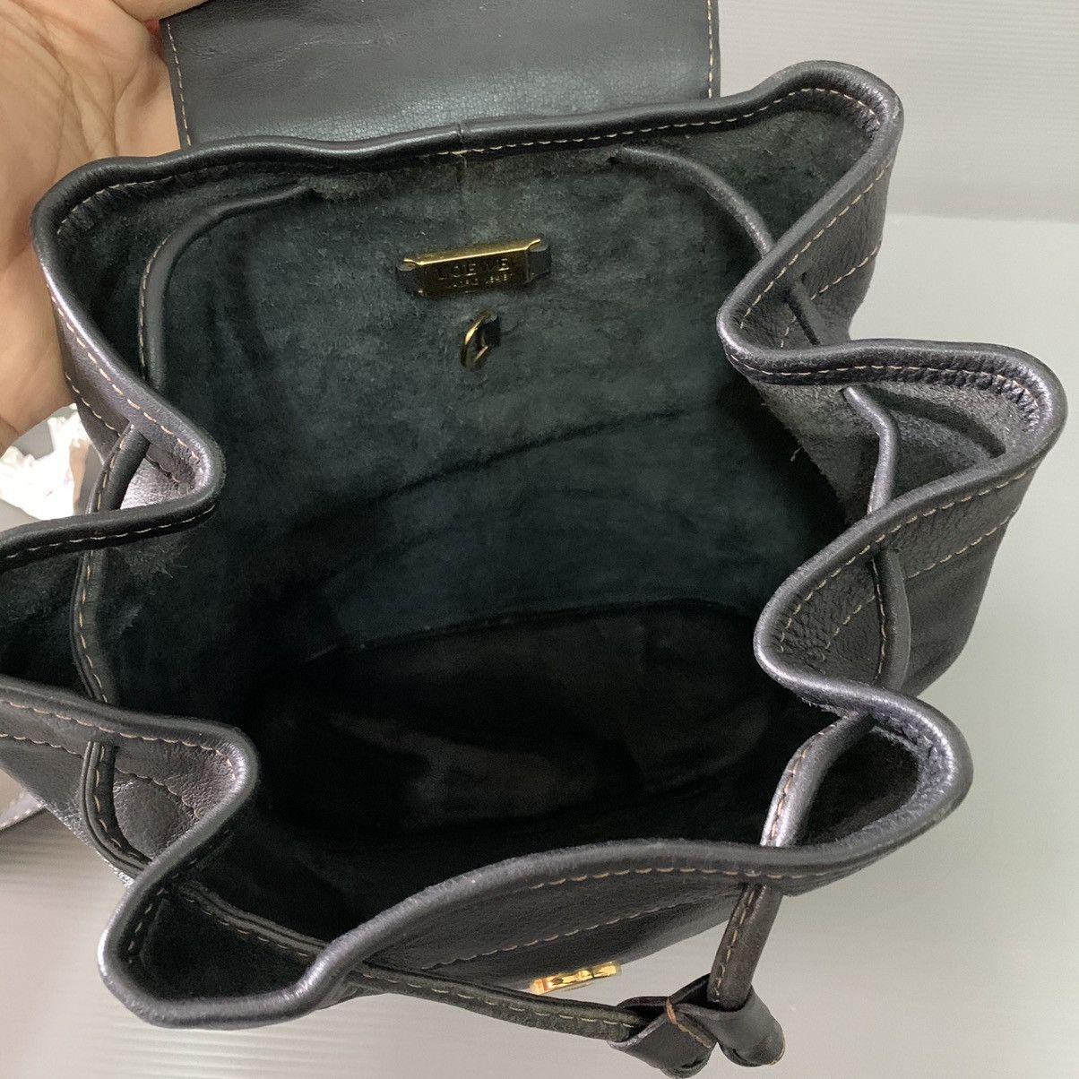 Loewe Loewe Leather Backpack/Slingbag Size ONE SIZE - 16 Thumbnail