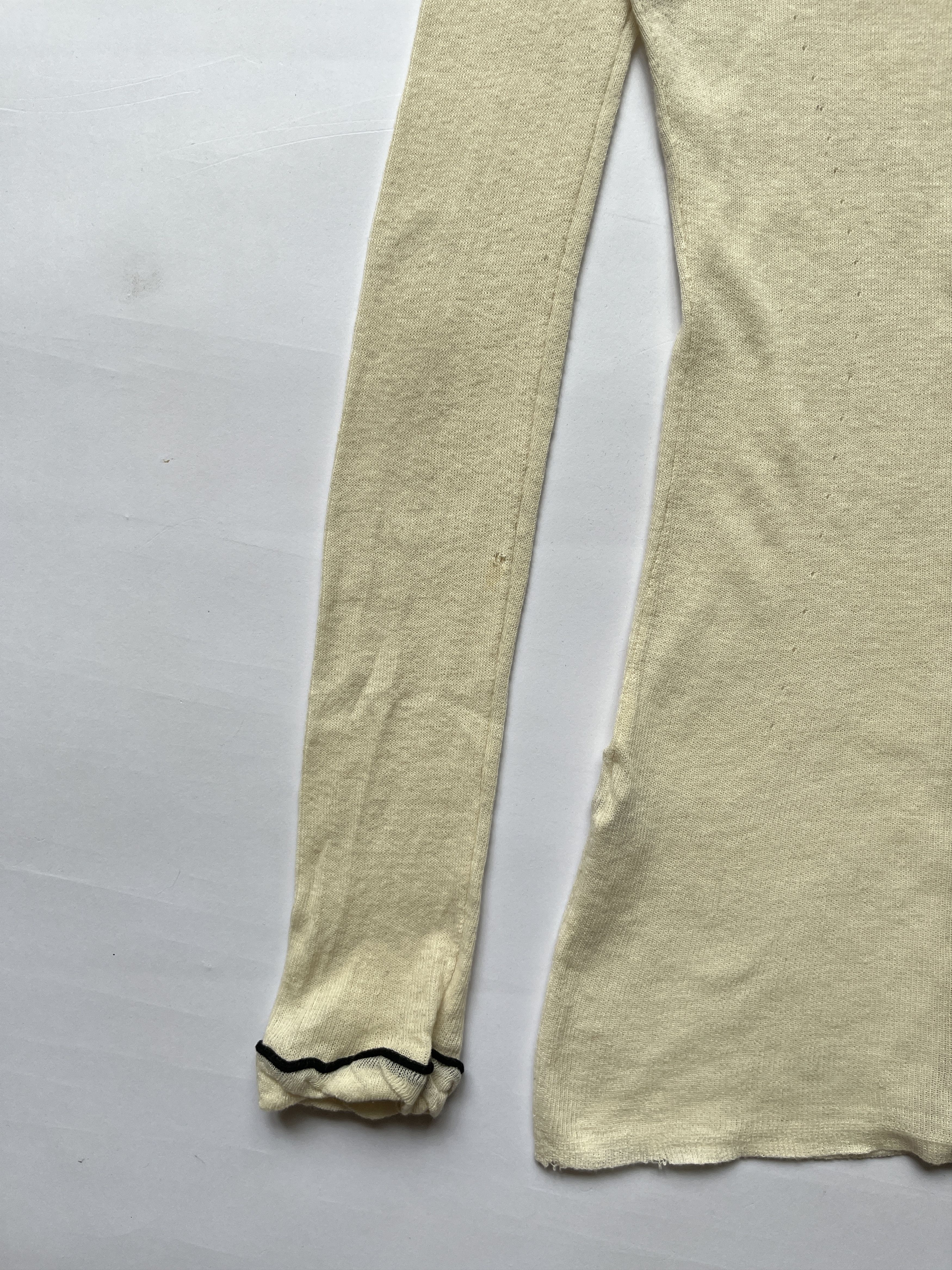 Ann Demeulemeester ⚡️QUICK SALE⚡️ Ann Demeulemeester cream long-sleeve cardigan Size S / US 4 / IT 40 - 3 Thumbnail