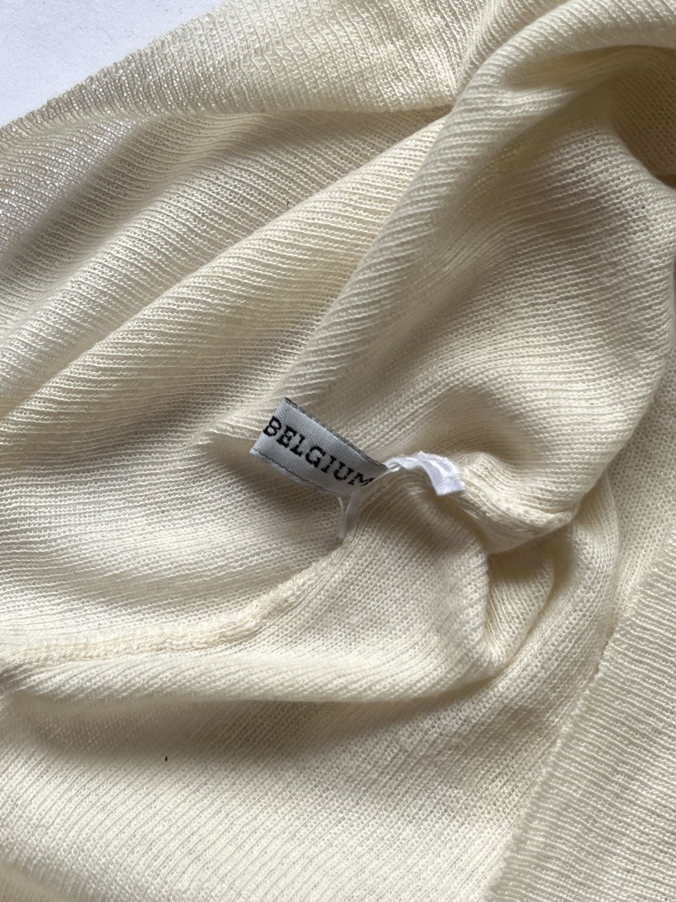 Ann Demeulemeester ⚡️QUICK SALE⚡️ Ann Demeulemeester cream long-sleeve cardigan Size S / US 4 / IT 40 - 8 Thumbnail