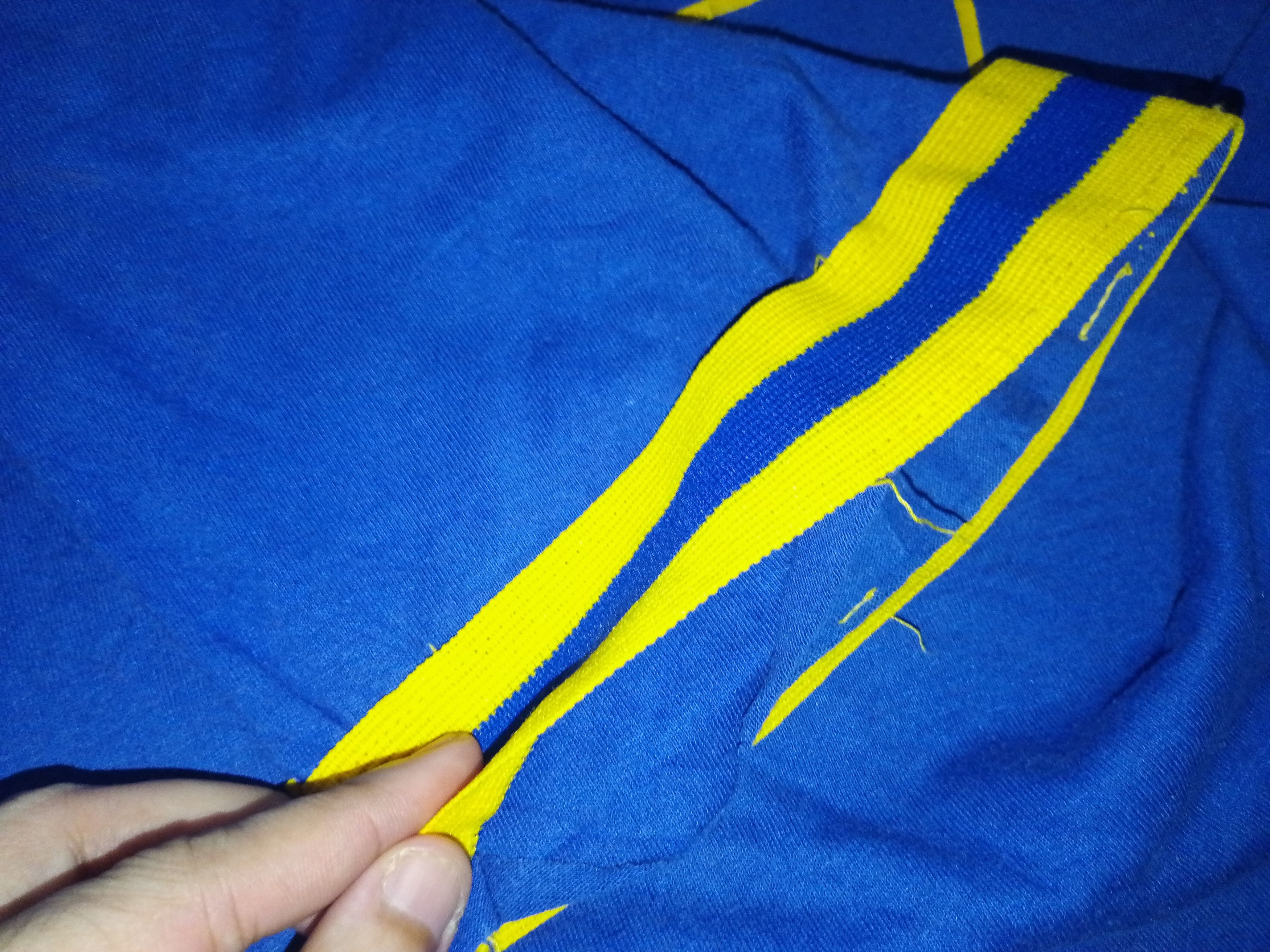 MacGregor × NBA × Vintage Vtg 80s MacGregor Sand Knit NBA Golden State Warriors retro Size US M / EU 48-50 / 2 - 4 Thumbnail