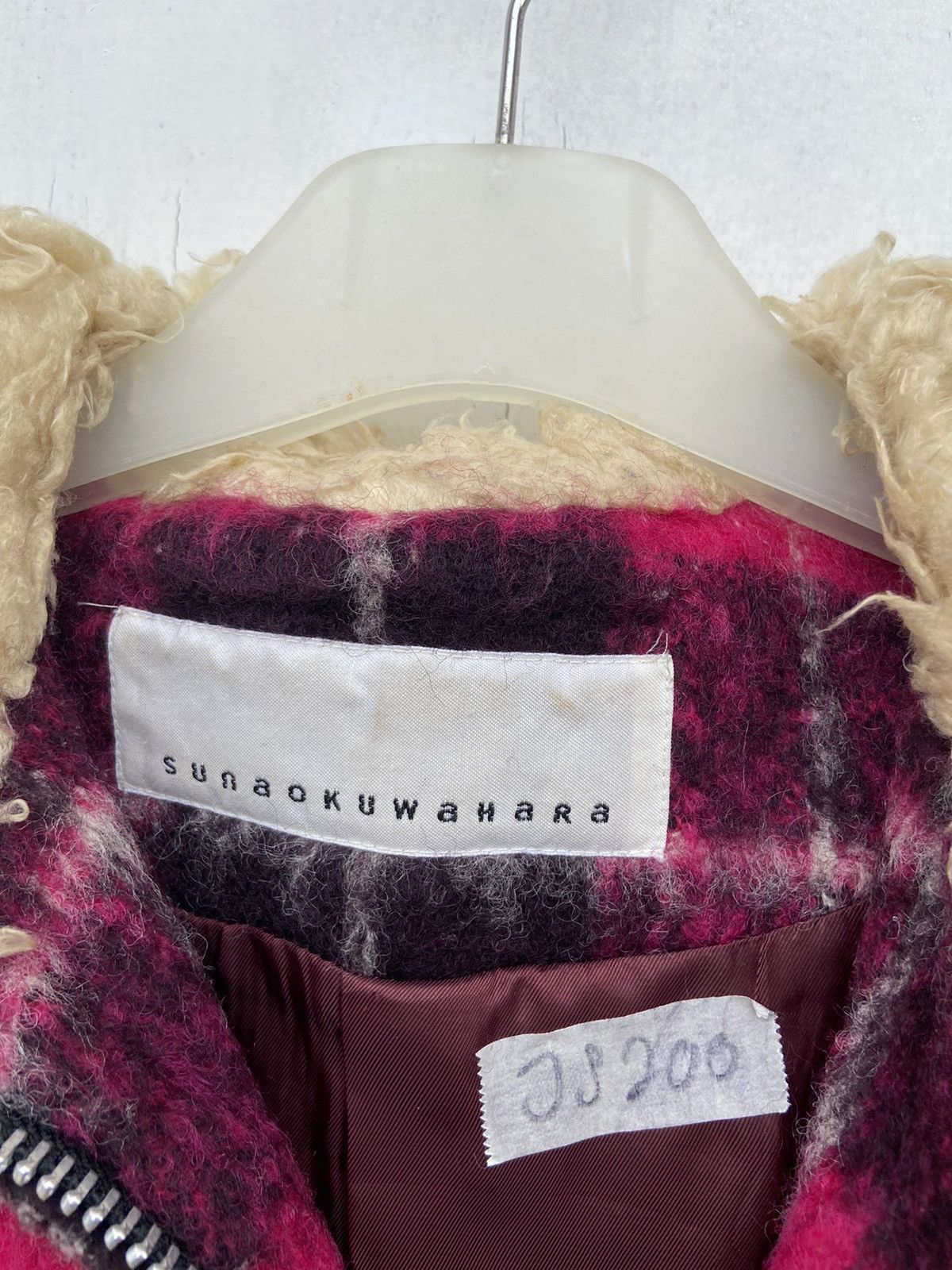 Issey Miyake Sunao Kuwahara Shadow Plaid Zipper Jacket Size US M / EU 48-50 / 2 - 4 Thumbnail
