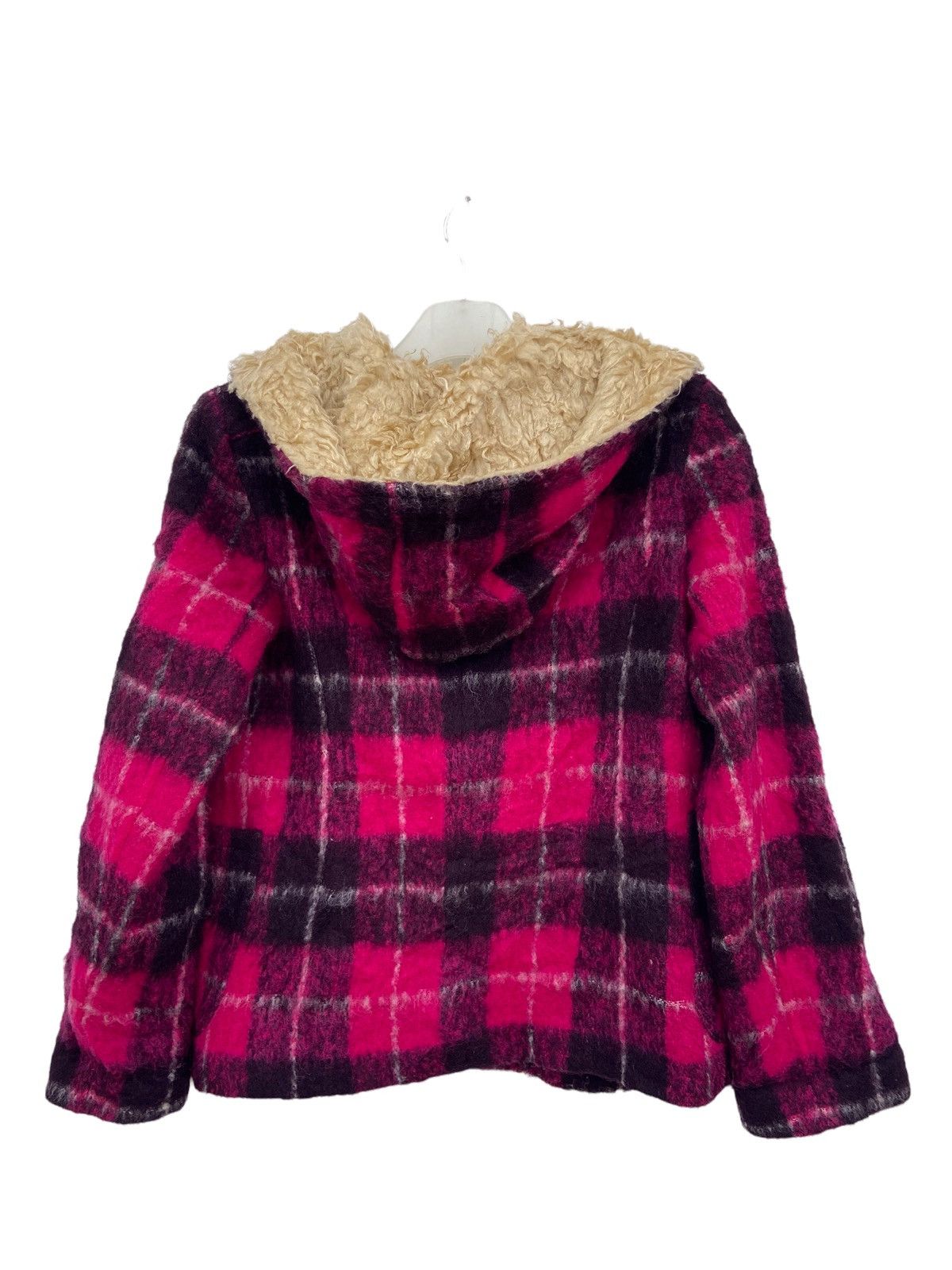 Issey Miyake Sunao Kuwahara Shadow Plaid Zipper Jacket Size US M / EU 48-50 / 2 - 2 Thumbnail