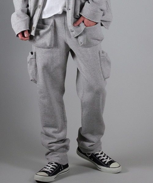 Number (N)ine Number Nine cargo sweatpants hybrid | Grailed