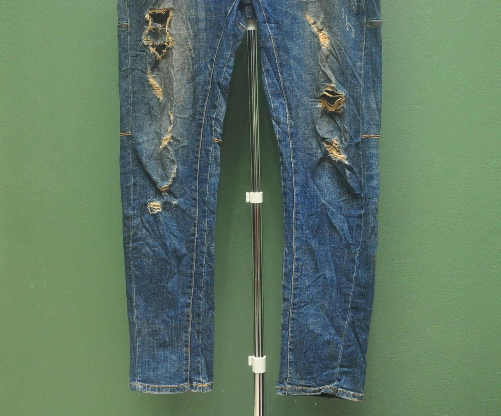 Designer × Japanese Brand Vintage Mosquito Distressed Japanese Travis Scott Style Size US 37 - 4 Thumbnail