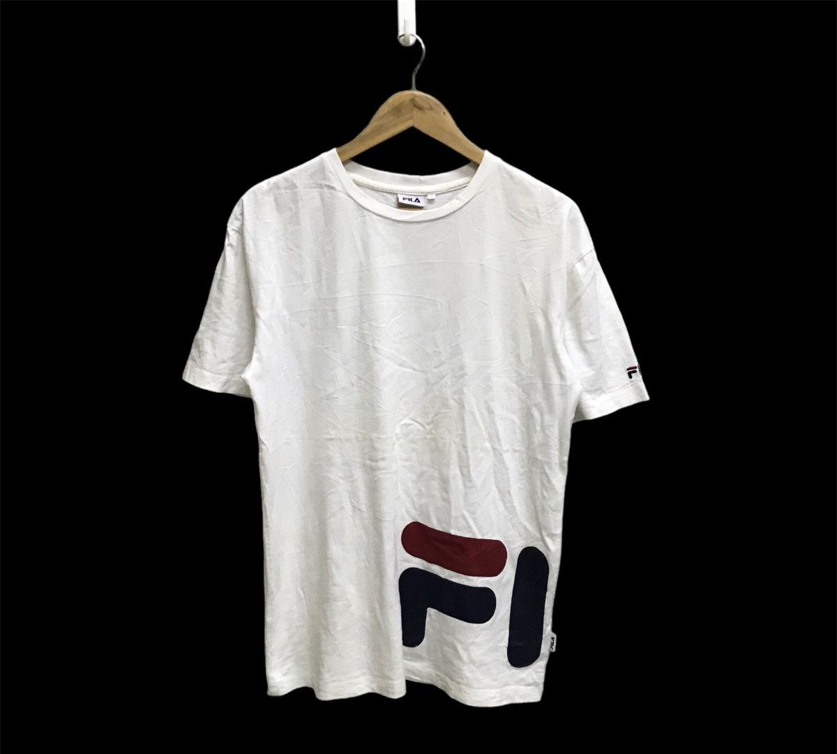 Fila VINTAGE FILA SIDE LOGO TSHIRT Size US M / EU 48-50 / 2 - 1 Thumbnail