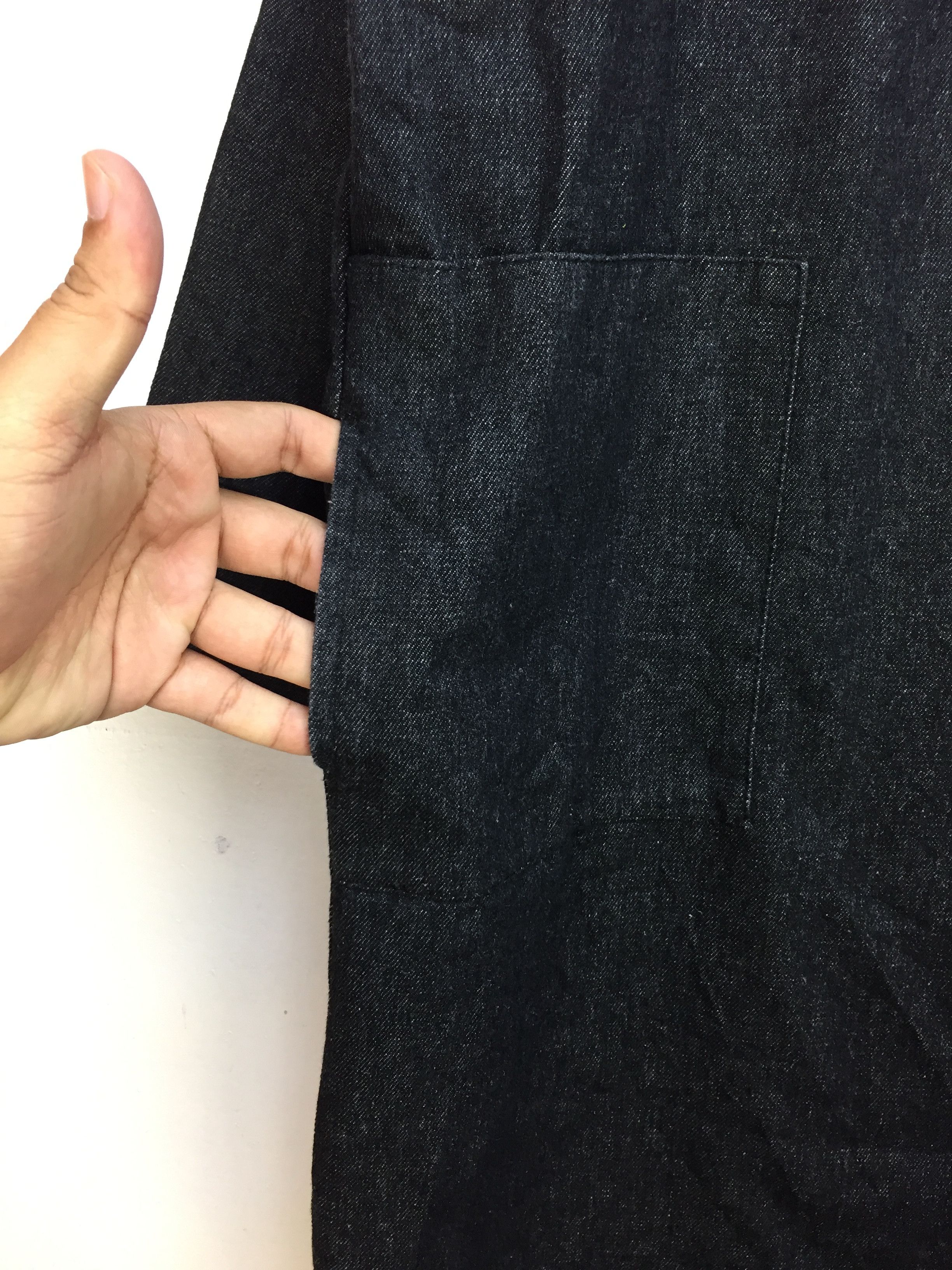 Japanese Brand DENIM HOODIE JACKET Size US XL / EU 56 / 4 - 3 Thumbnail