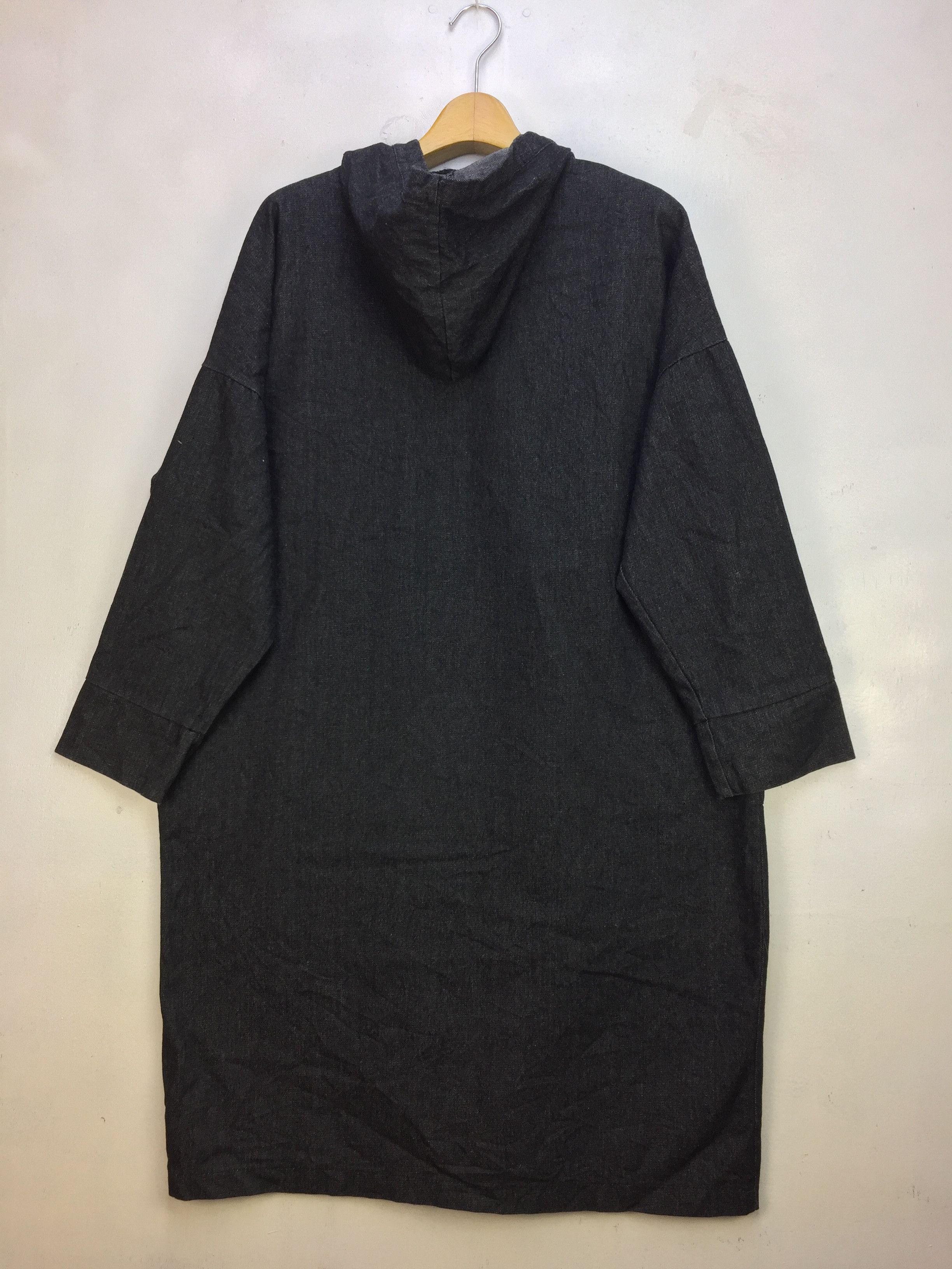 Japanese Brand DENIM HOODIE JACKET Size US XL / EU 56 / 4 - 4 Thumbnail