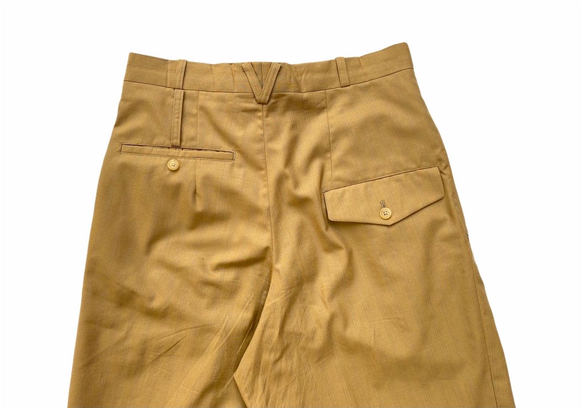 Pre-owned Yohji Yamamoto Vintage 90's  Pour Homme Trousers In Tan/beige