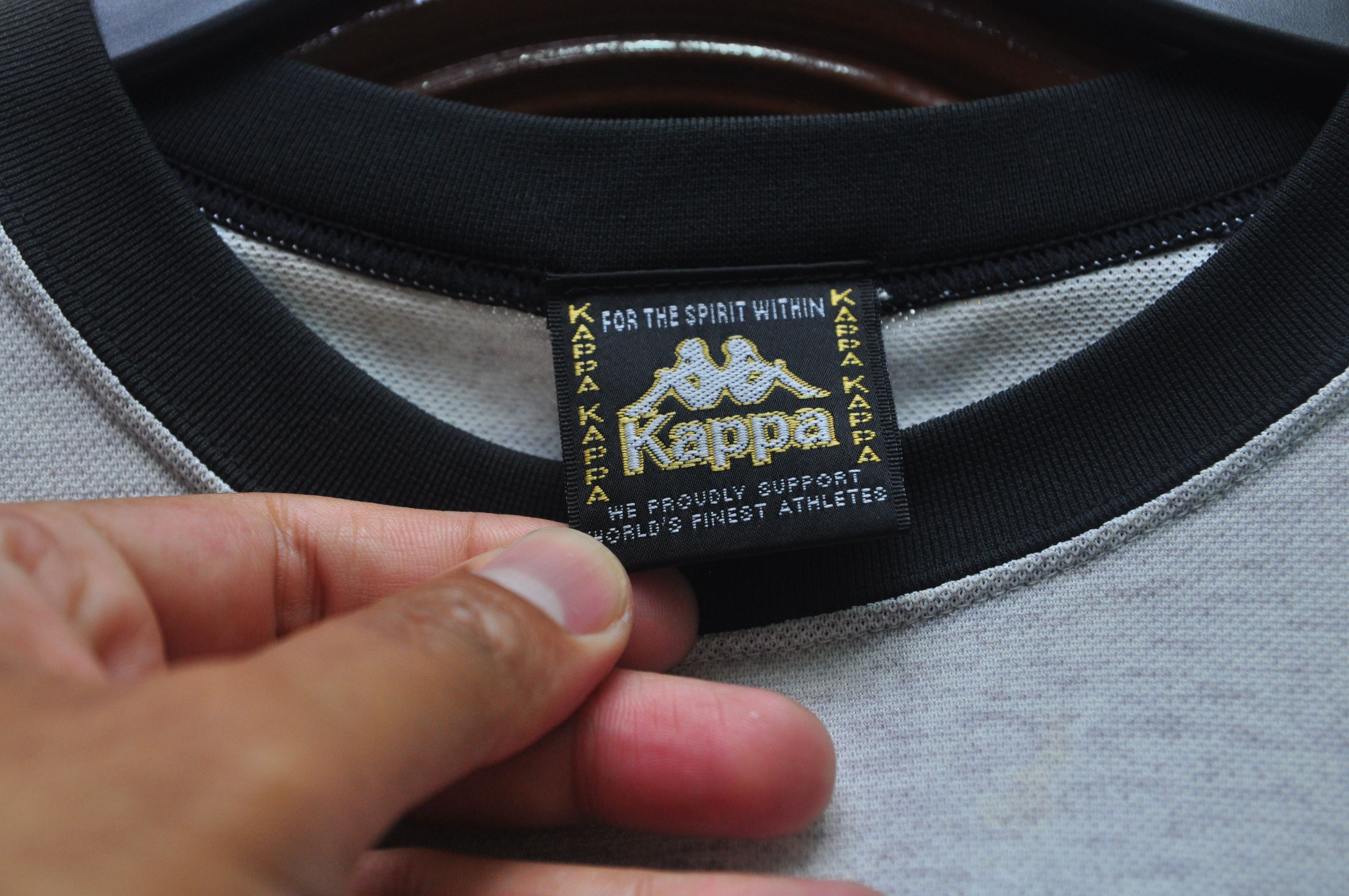 Designer × Japanese Brand × Kappa Vintage Kappa Big Logo Stripe Shirt Travis Scott Style Size US M / EU 48-50 / 2 - 4 Thumbnail