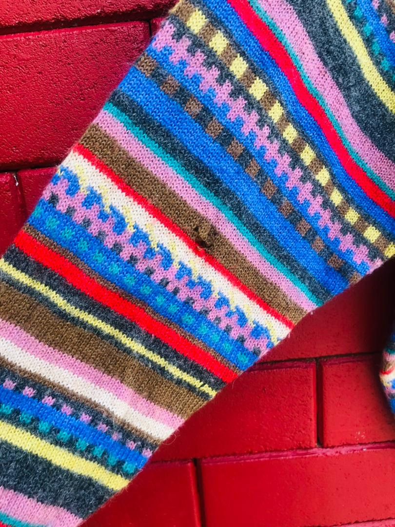 Japanese Brand × Vintage Vintage Japanese Designer Fashion Style Multicolour Knit Size US M / EU 48-50 / 2 - 10 Thumbnail