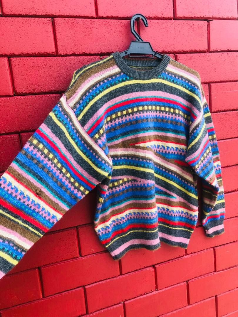 Japanese Brand × Vintage Vintage Japanese Designer Fashion Style Multicolour Knit Size US M / EU 48-50 / 2 - 4 Thumbnail