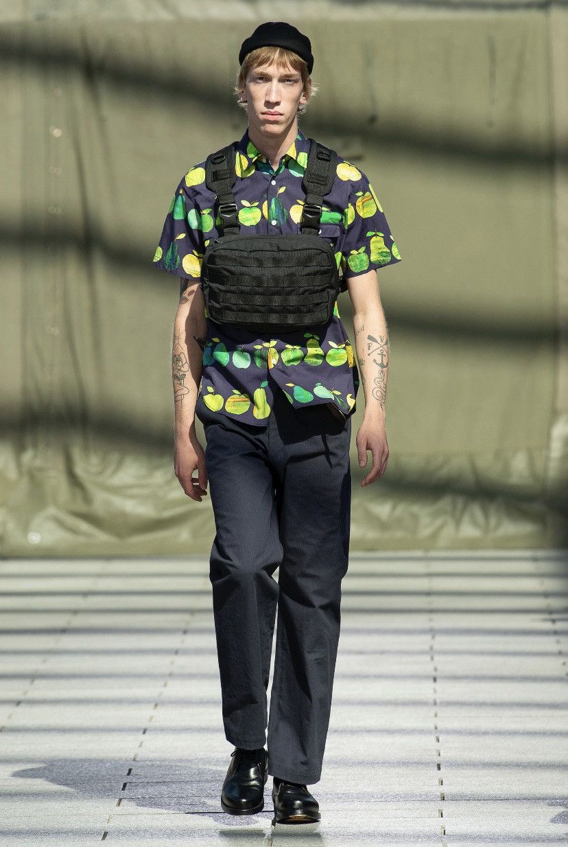 トップス 03SS JUNYA WATANABE MAN Rasta Star Polo SPOT closet. | 2003SS JUNYA WATANABE MAN Rasta Star Polo