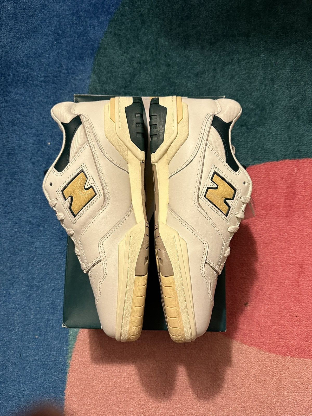Aime Leon Dore × New Balance Aime Leon Dore New Balance 550 Natural Green Size US 11.5 / EU 44-45 - 3 Thumbnail