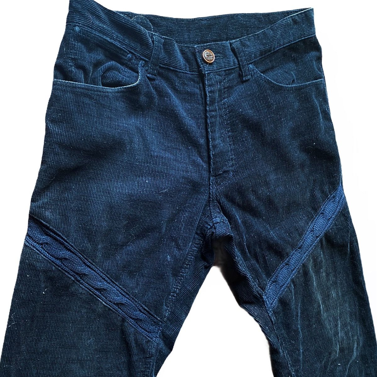 Number (N)ine × Takahiromiyashita The Soloist. SS03 Touch me i’m sick corduroy knitted details Size US 30 / EU 46 - 3 Thumbnail