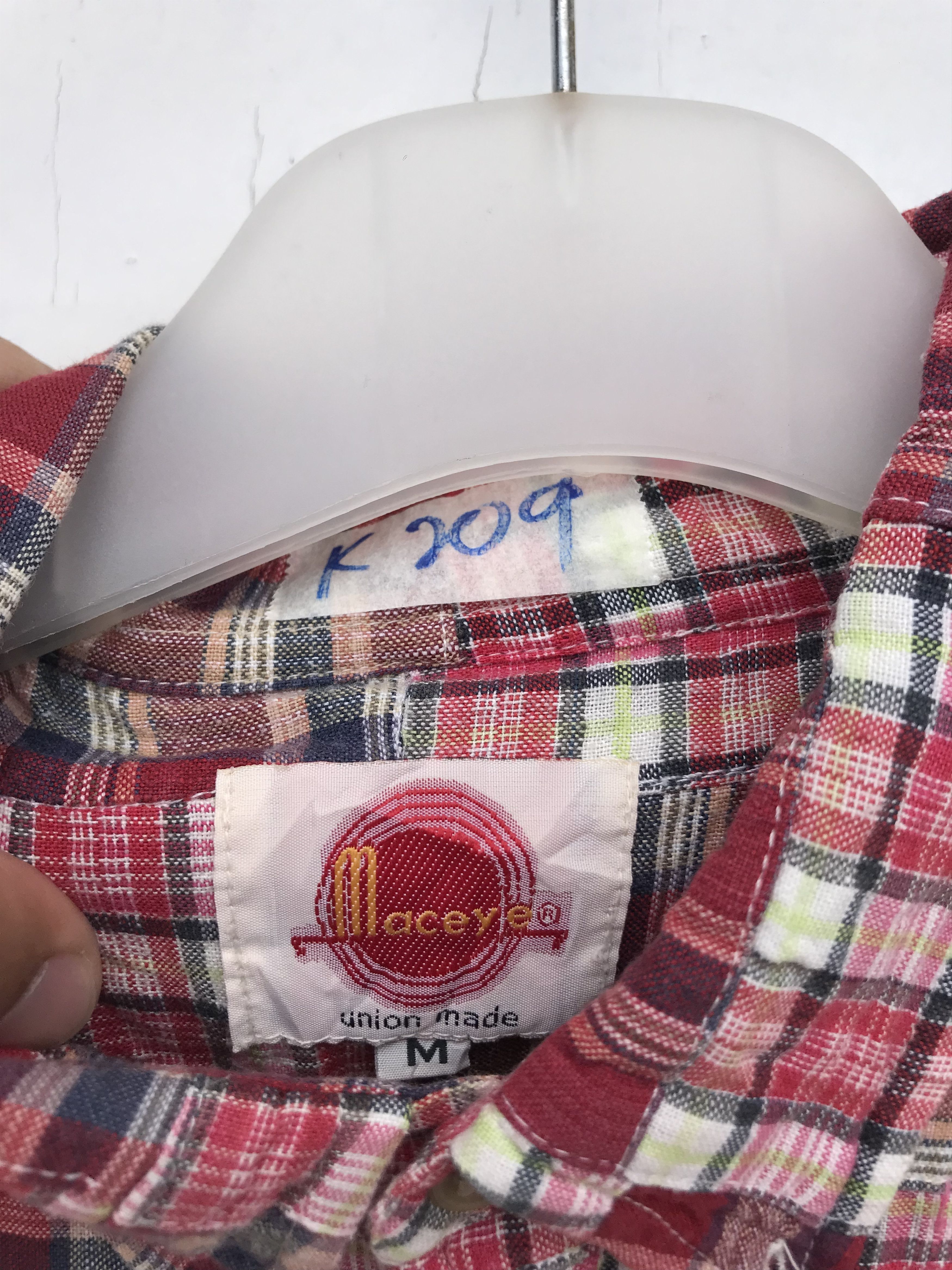 Japanese Brand MACAYE UNION MADE PATCHWORK SHIRT Size US M / EU 48-50 / 2 - 4 Thumbnail