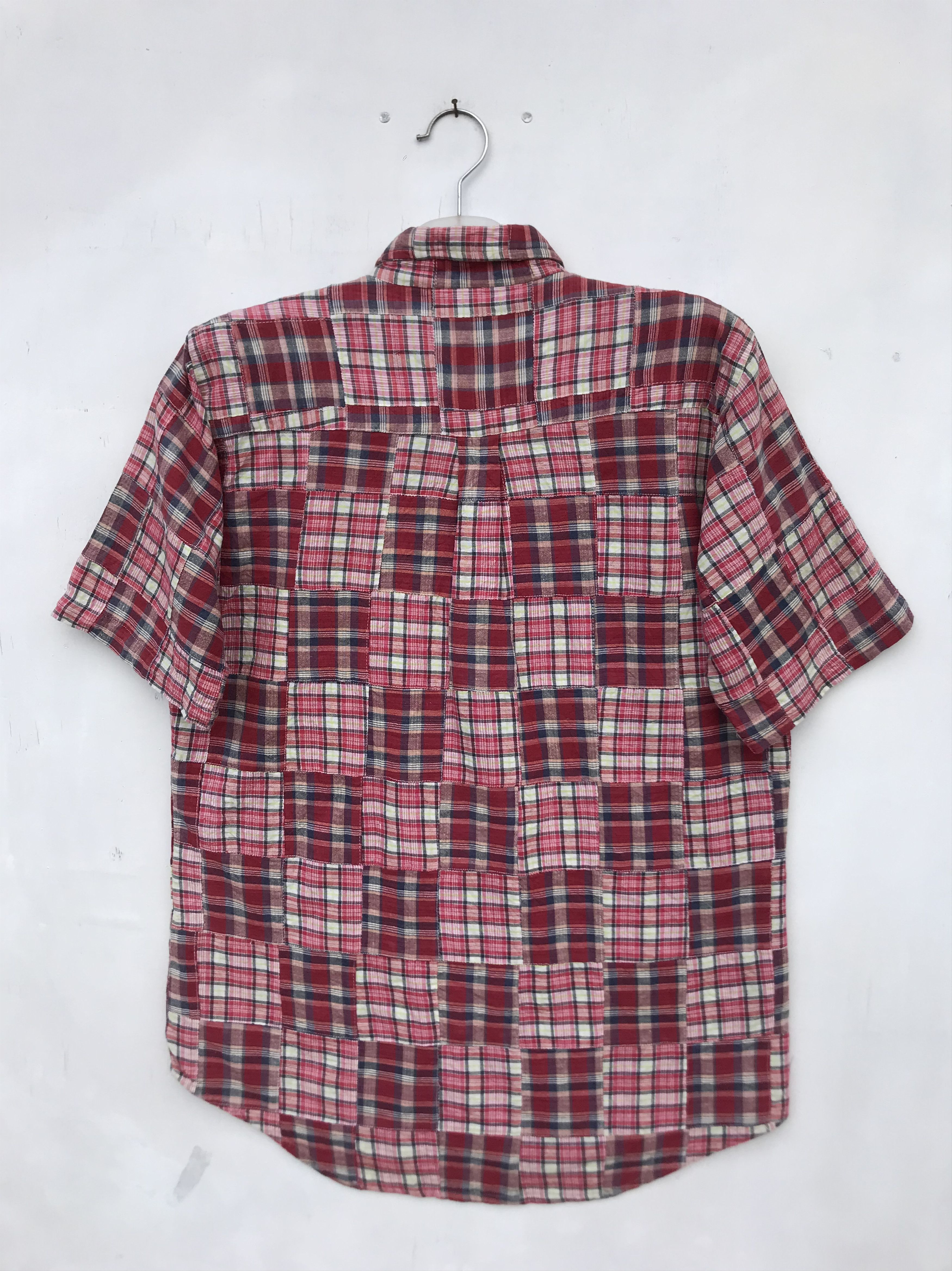 Japanese Brand MACAYE UNION MADE PATCHWORK SHIRT Size US M / EU 48-50 / 2 - 5 Thumbnail