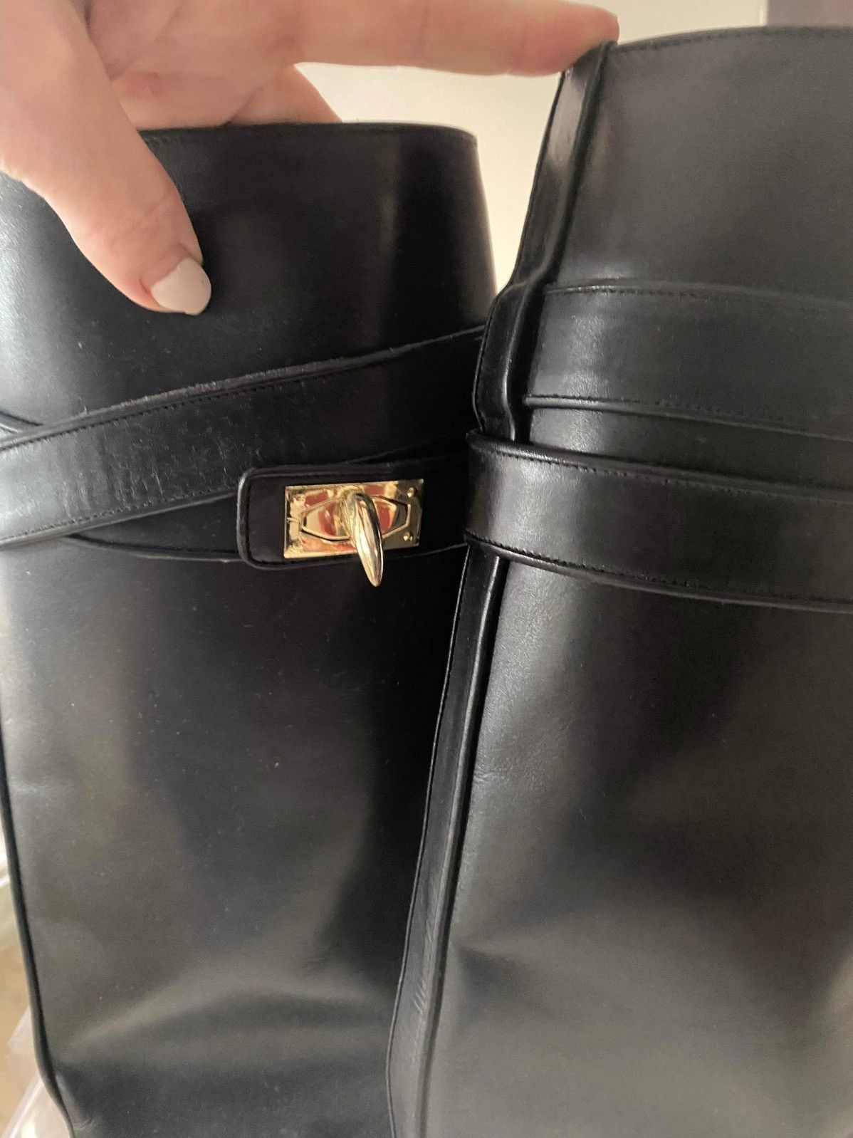 Givenchy Givenchy Shark Leather Boots 2500$ Size US 8 / IT 38 - 2 Thumbnail