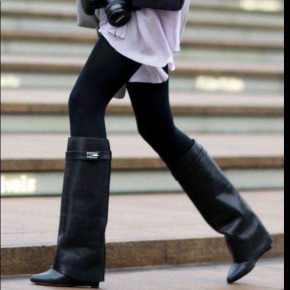 Givenchy Givenchy Shark Leather Boots 2500$ Size US 8 / IT 38 - 6 Thumbnail
