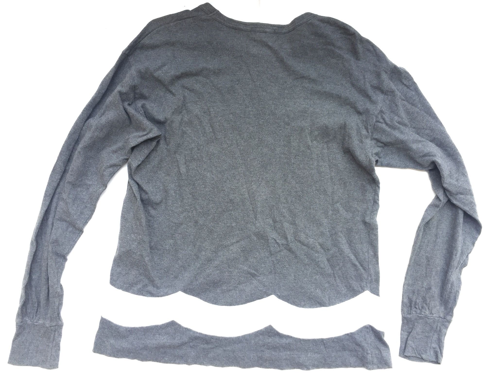 Comme des Garcons Vintage 1995 Comme Des Garcons Long sleeve Crew Neck Size US M / EU 48-50 / 2 - 2 Thumbnail