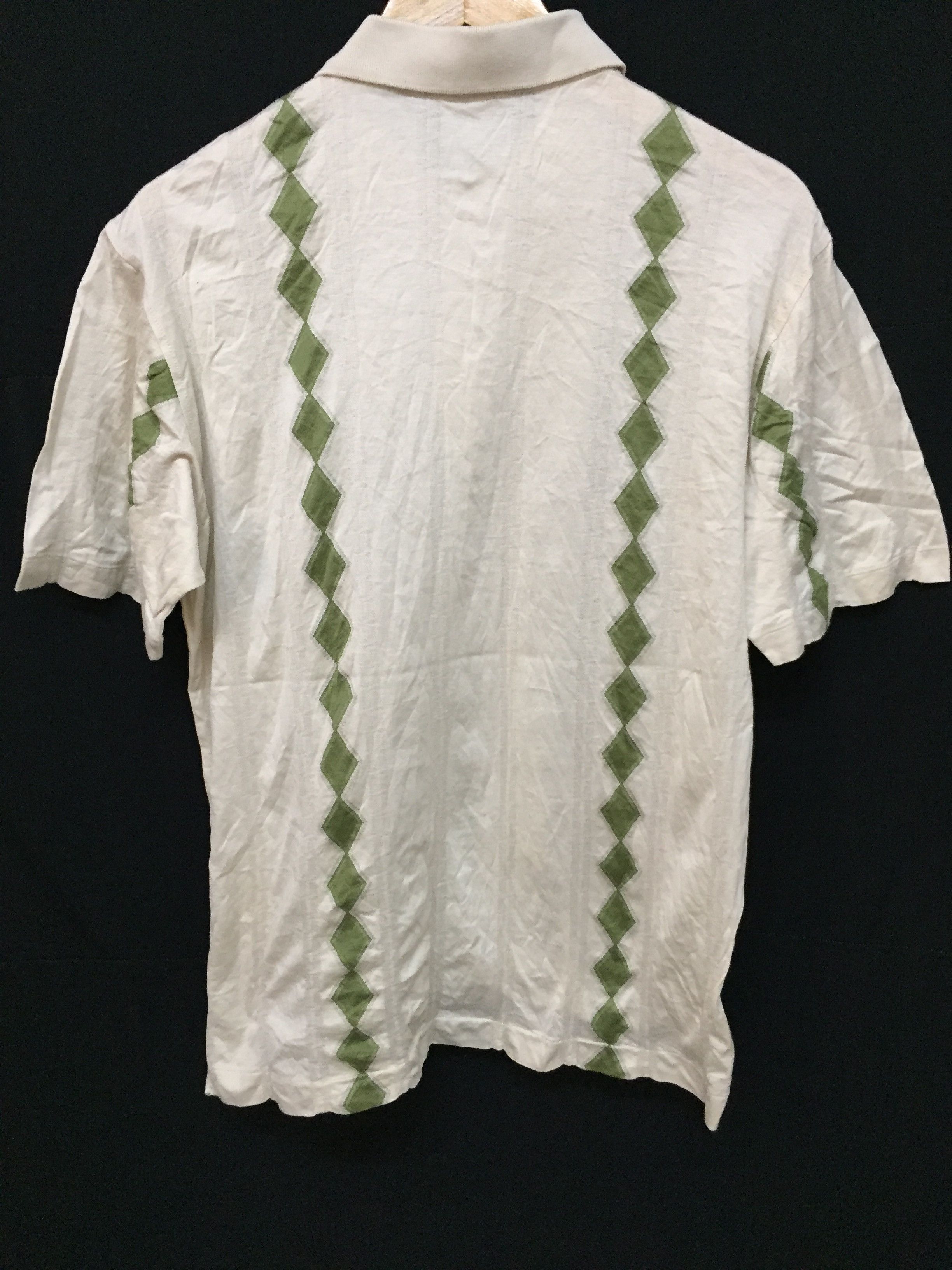 Christian Dior Monsieur 90's DIOR Sport Ortega diamond embroidered polo Size US L / EU 52-54 / 3 - 9 Thumbnail