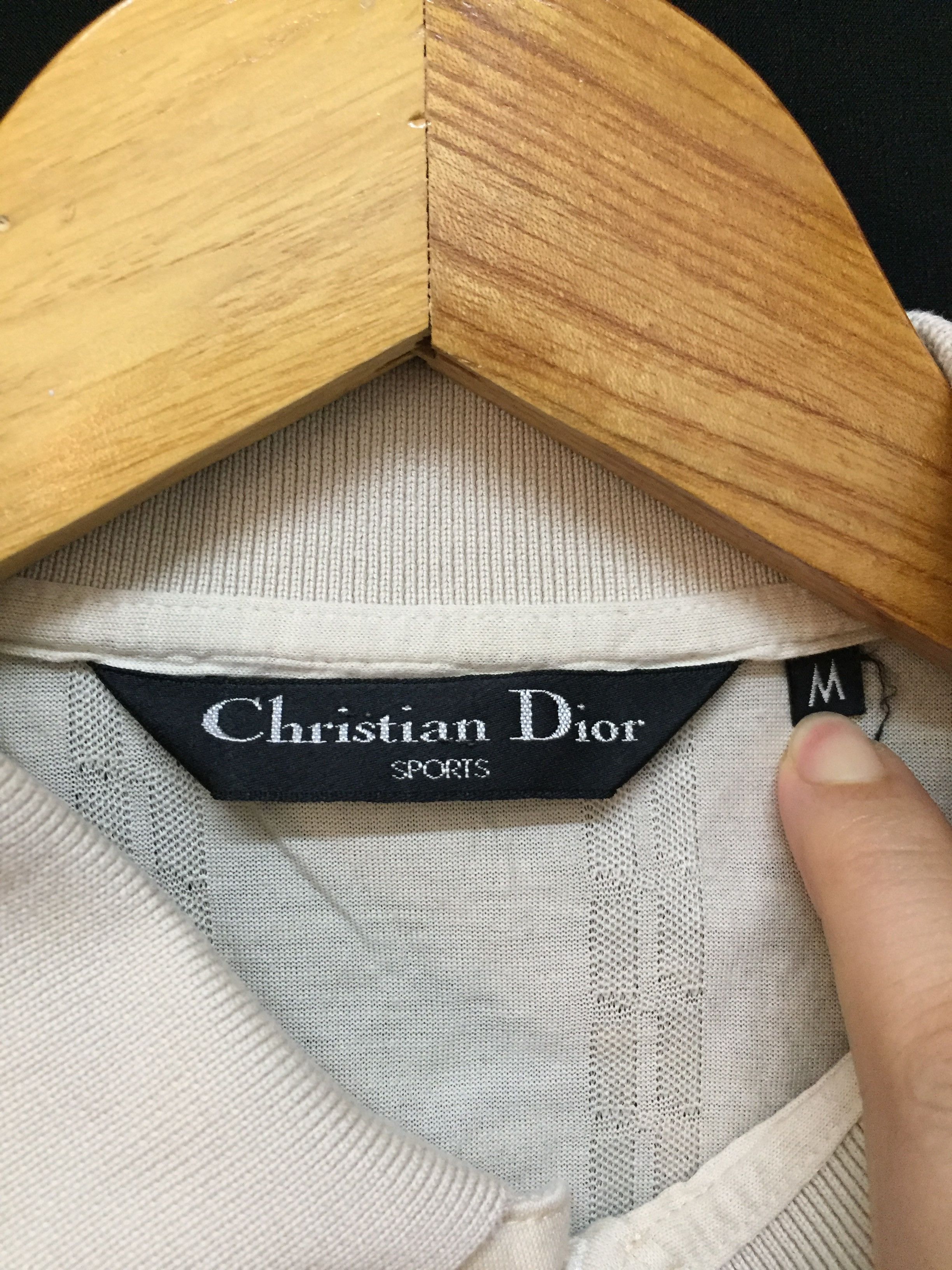 Christian Dior Monsieur 90's DIOR Sport Ortega diamond embroidered polo Size US L / EU 52-54 / 3 - 10 Thumbnail