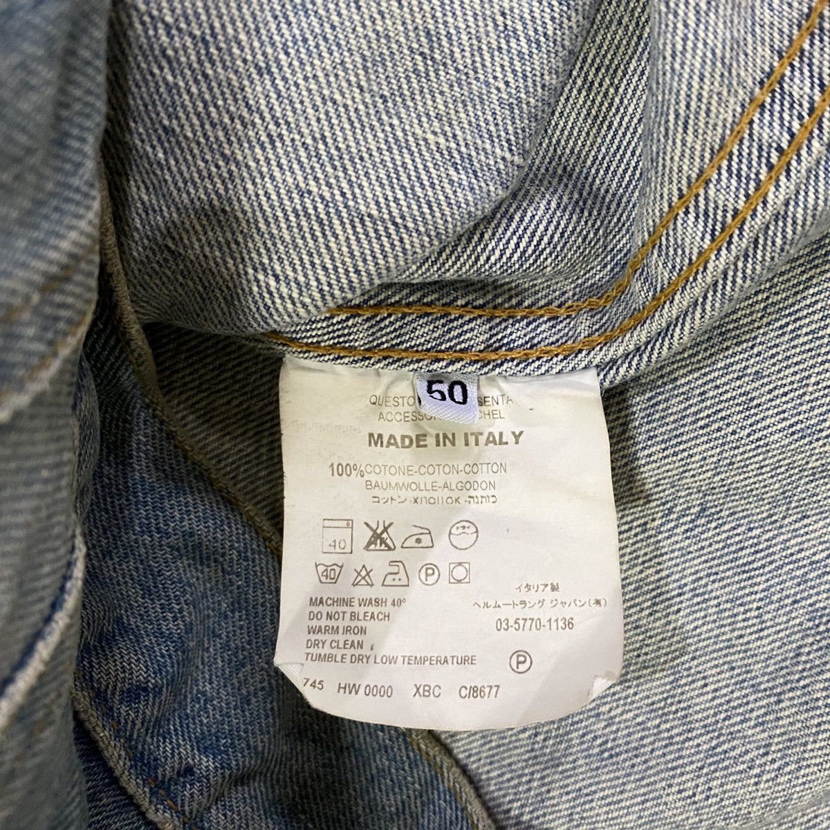 Helmut Lang Helmut Lang Archive Vintage Sanded Denim Size US M / EU 48-50 / 2 - 4 Thumbnail