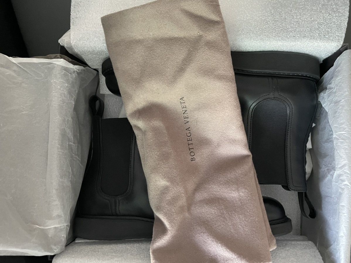Bottega Veneta Runway Bottega Woven Leather Boots Limited Edition Size US 11 / EU 44 - 18 Thumbnail