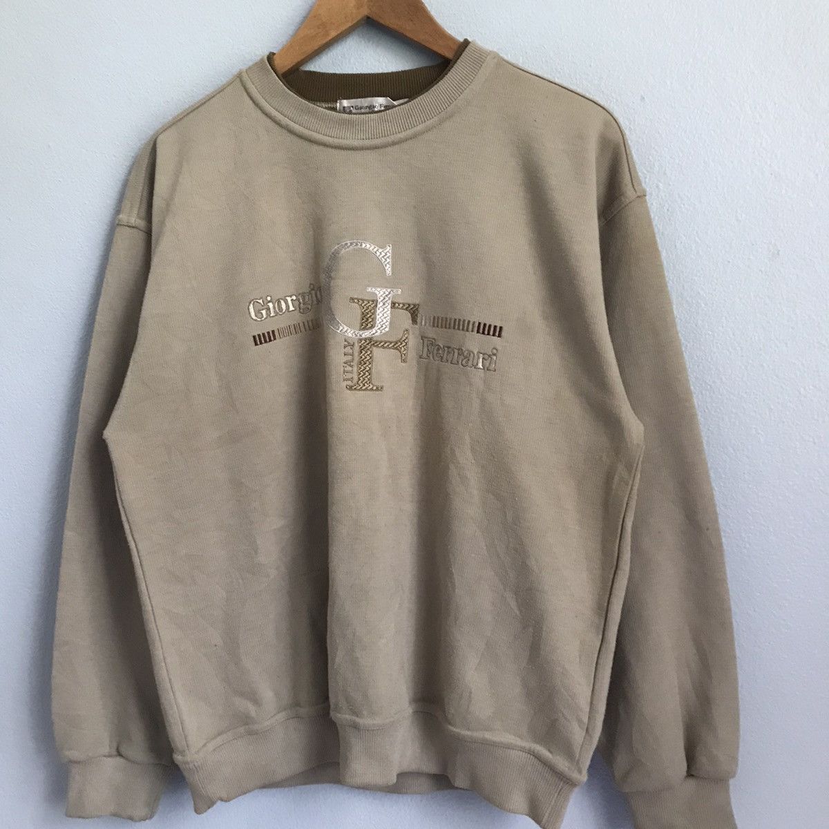 Other Giorgio ferrari embroidered sweatshirt pullover Size US L / EU 52-54 / 3 - 3 Thumbnail