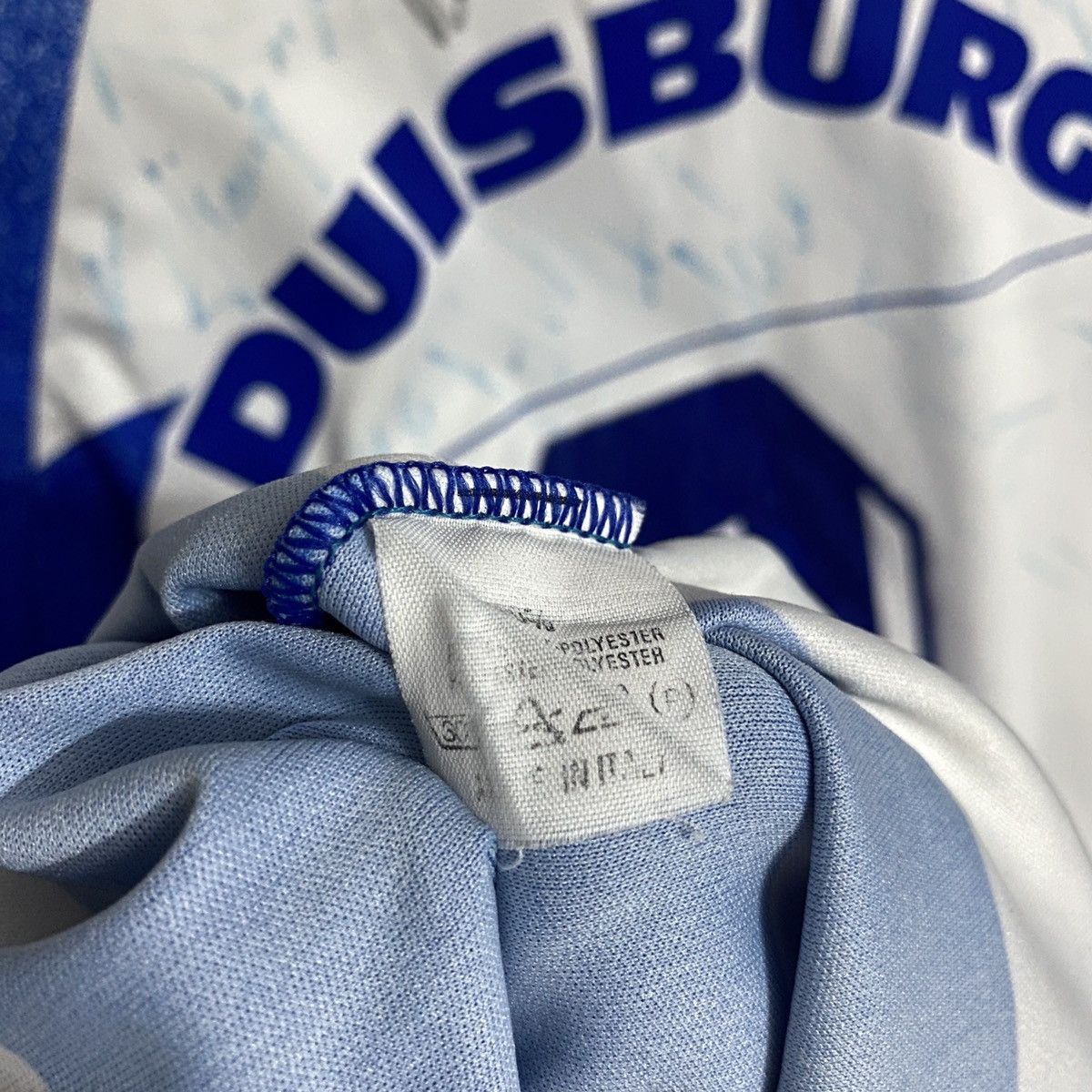 Diadora × Vintage 1994 1996 MSV Duisburg Diadora Vintage Soccer Jersey Size US S / EU 44-46 / 1 - 8 Thumbnail
